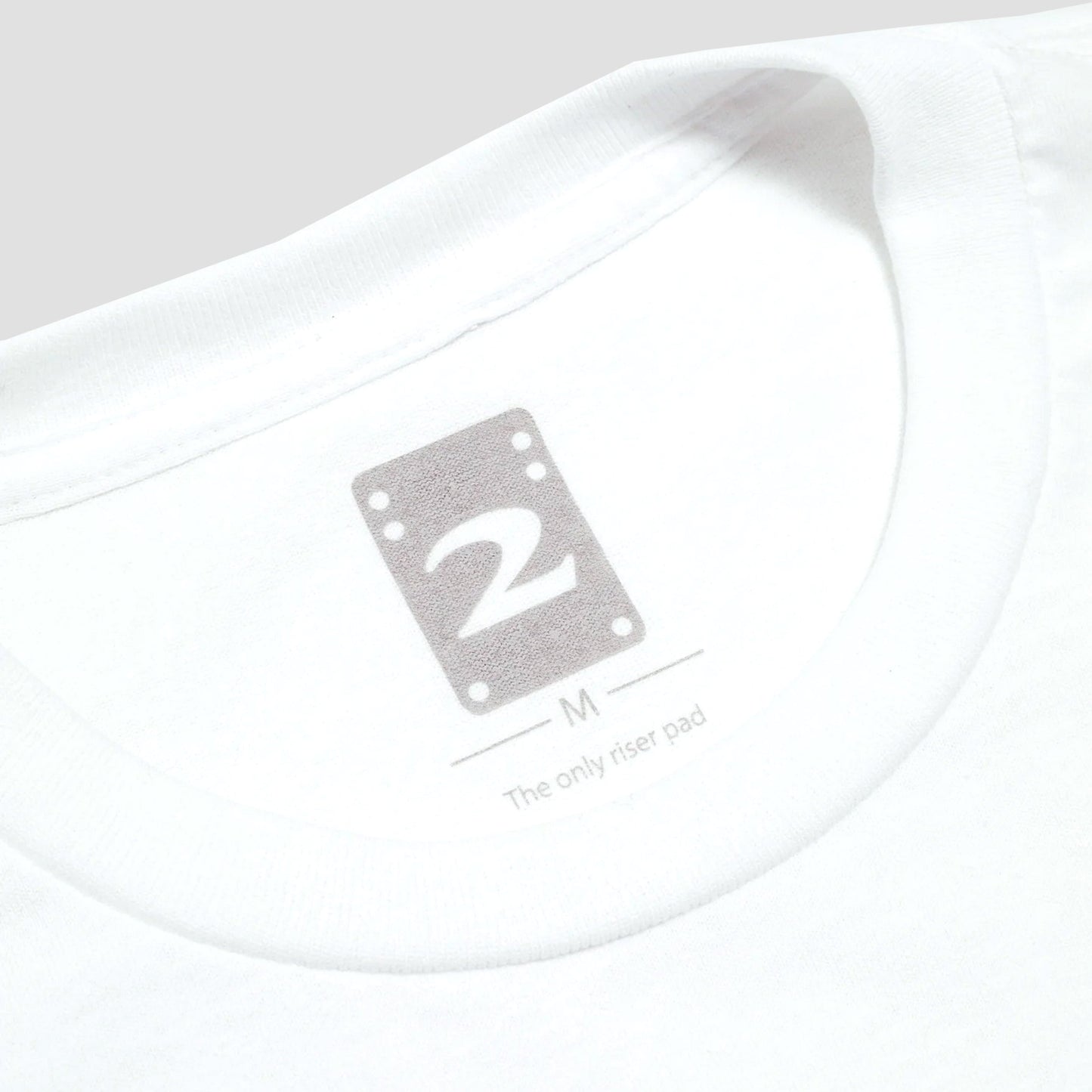 2 Riser Pads Logo T-Shirt White