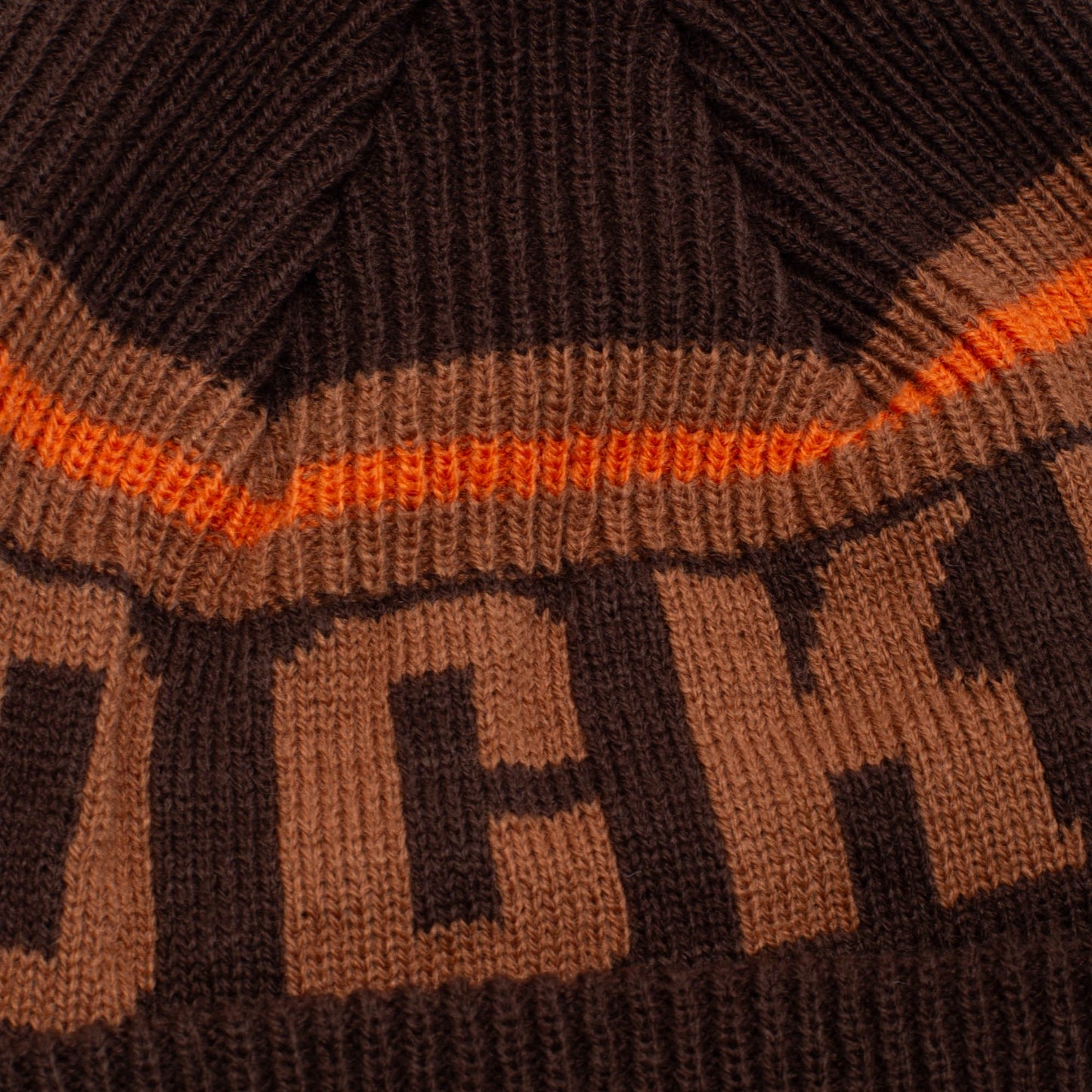Hockey Friendly Beanie Brown