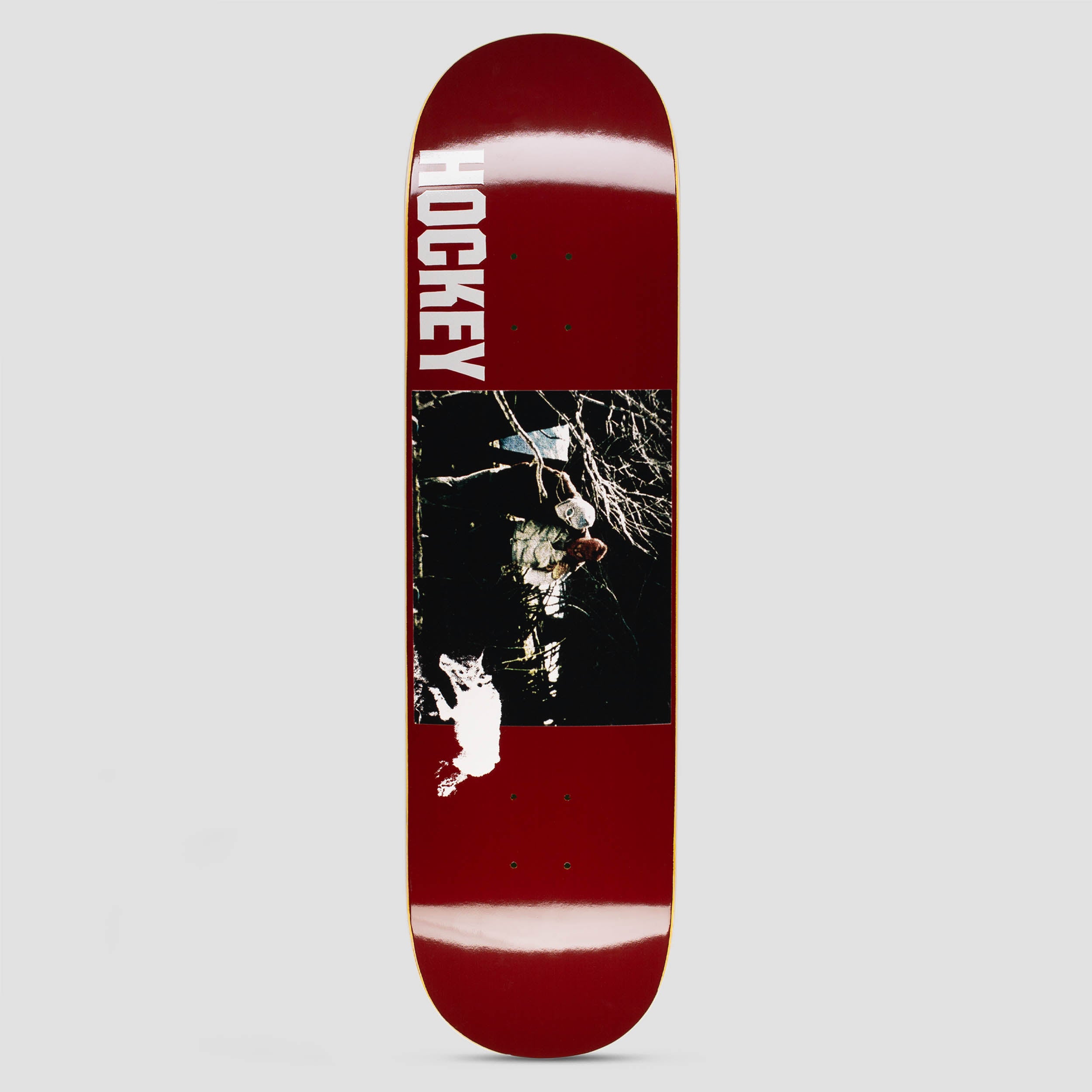 Hockey 8.38 Andrew Allen Support Local Shape 1 Skateboard Deck