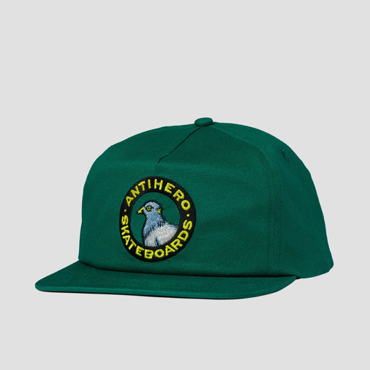 Anti Hero Pigeon Round Cap Dark Green