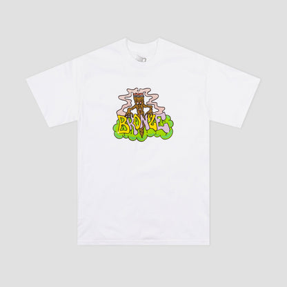 Bronze Mr Blunt T-Shirt White