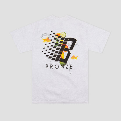 Bronze Citrus Logo T-Shirt Ash Grey