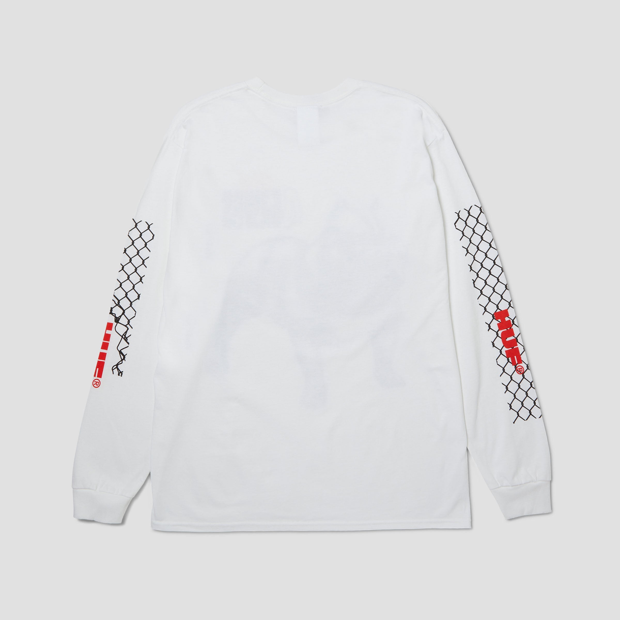 HUF 4 The Dawgs Longsleeve T-Shirt White