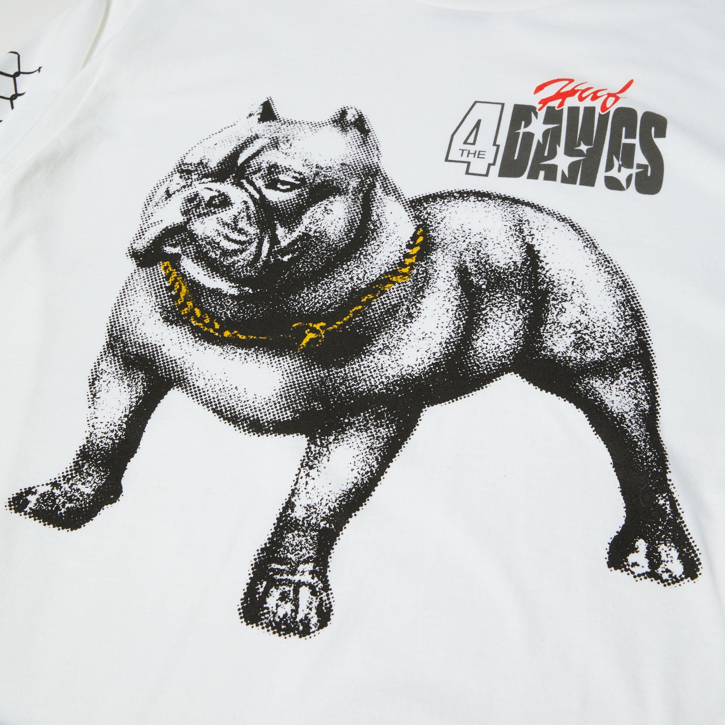 HUF 4 The Dawgs Longsleeve T-Shirt White