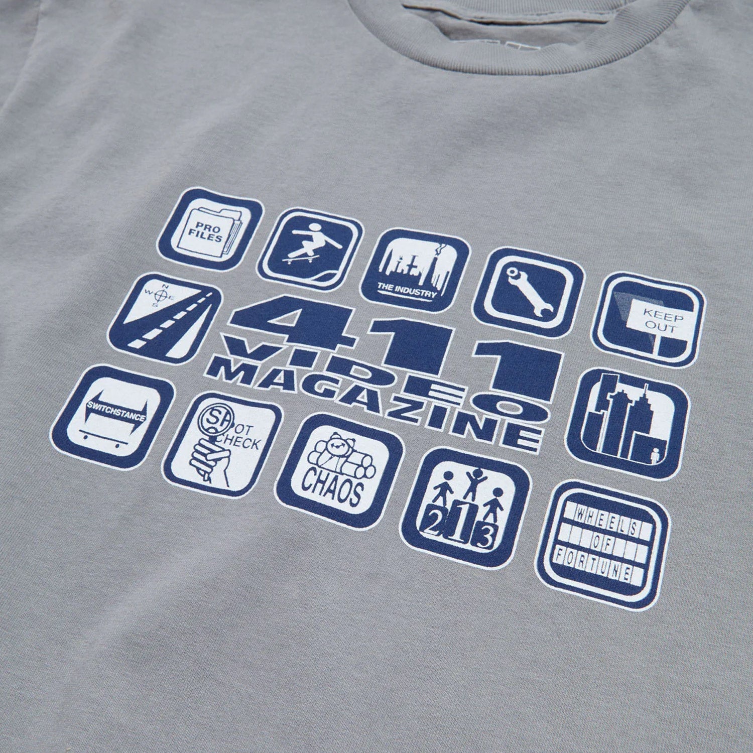 411 Icons T-Shirt Athletic Heather