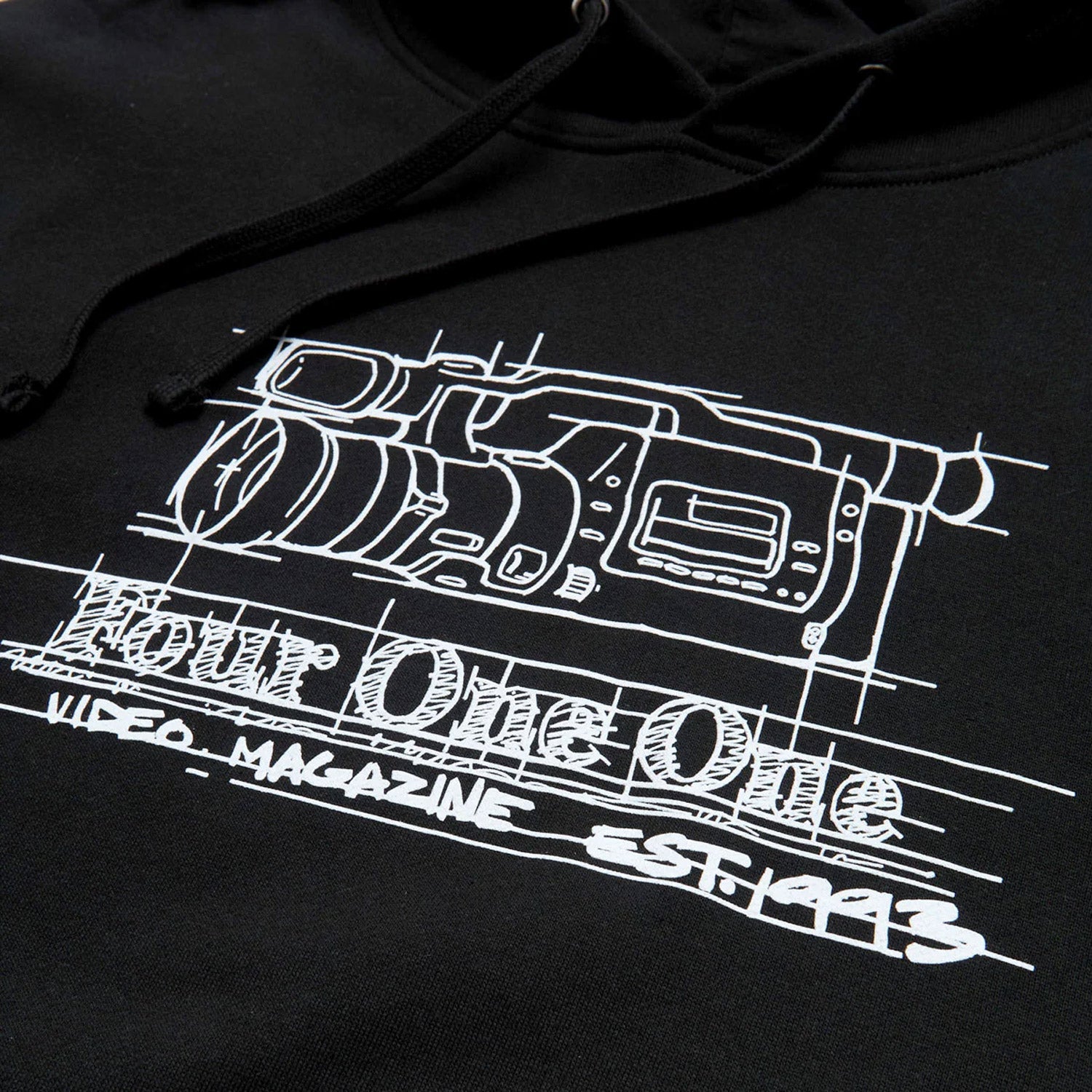 411 VX Hood Black