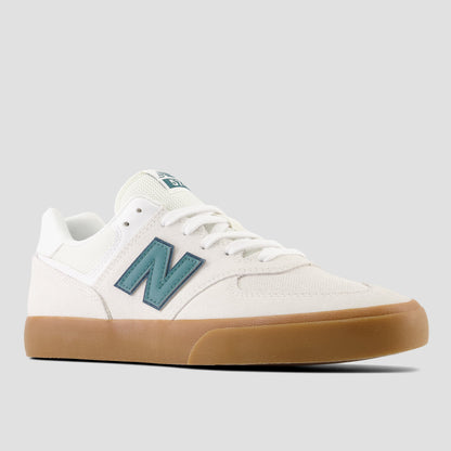 New Balance 574 Shoes Sea Salt / Teal