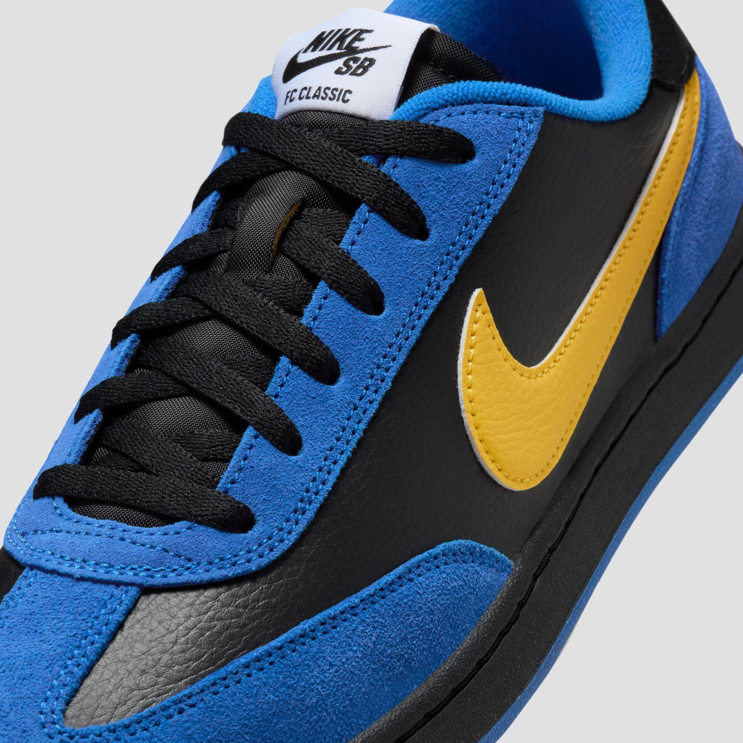 Nike SB FC Classic Skate Shoes Royal Blue / Varsity Maize - Black -White
