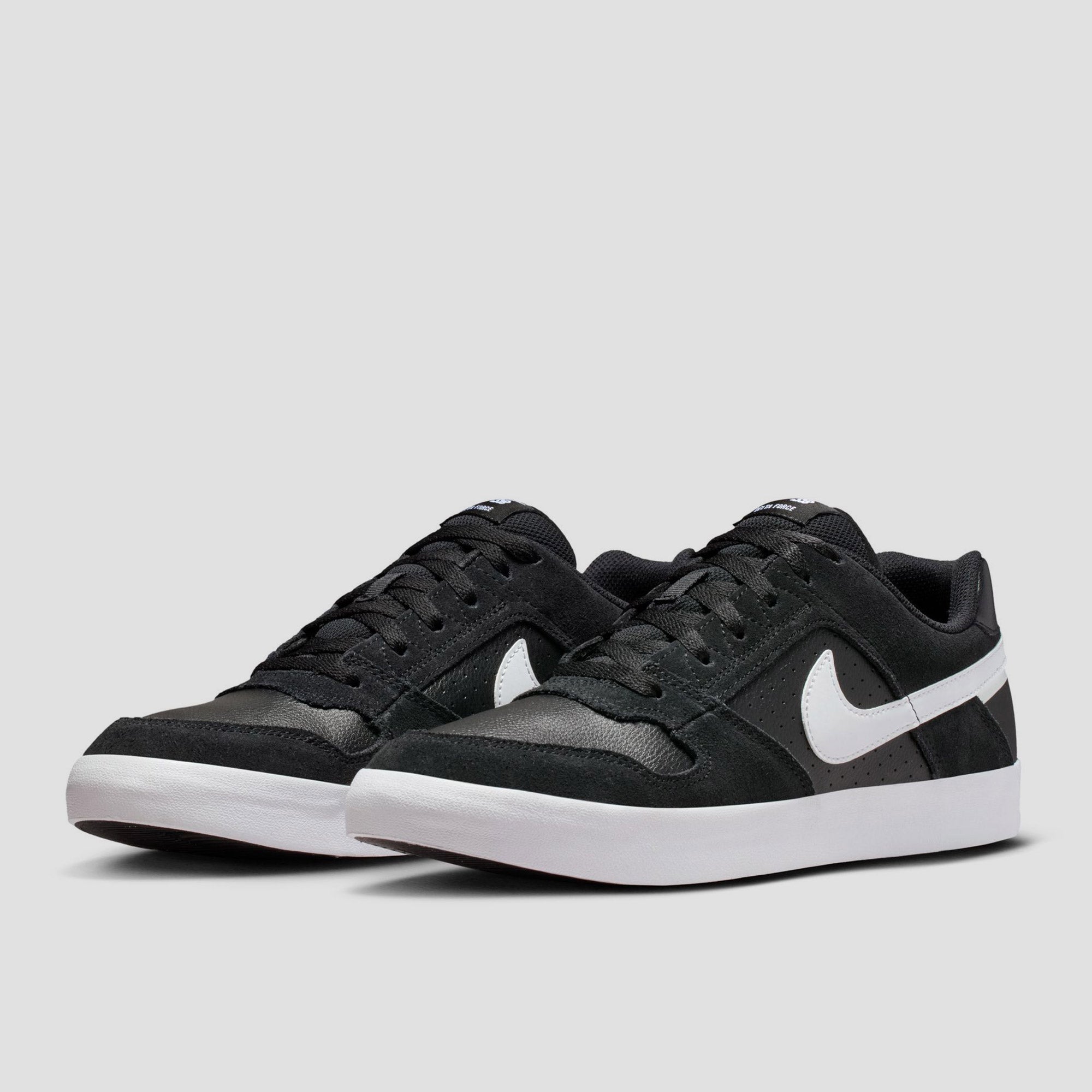 Nike SB Delta Force Vulc Skate Shoes Black / White / Anthracite White