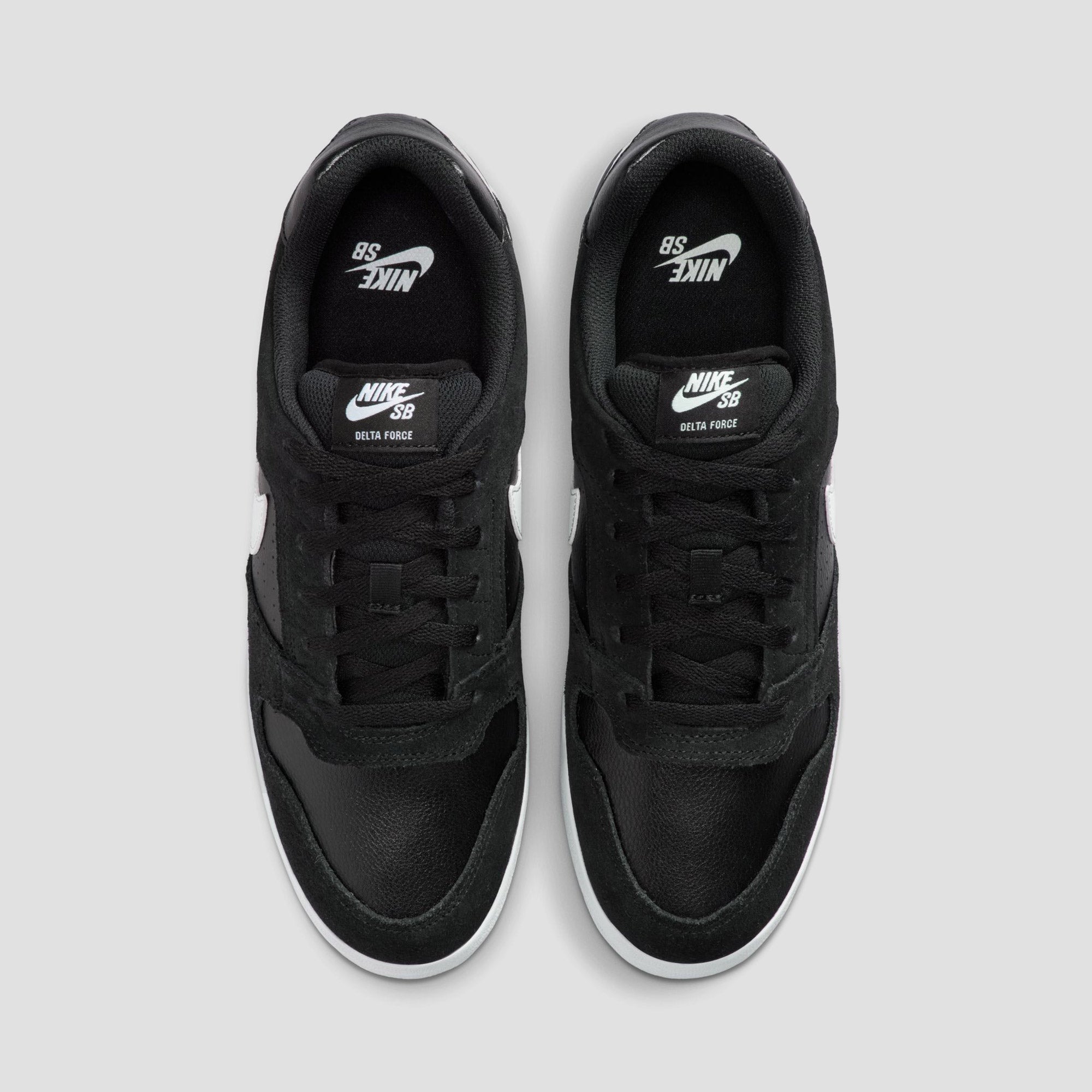 Nike SB Delta Force Vulc Skate Shoes Black / White / Anthracite White