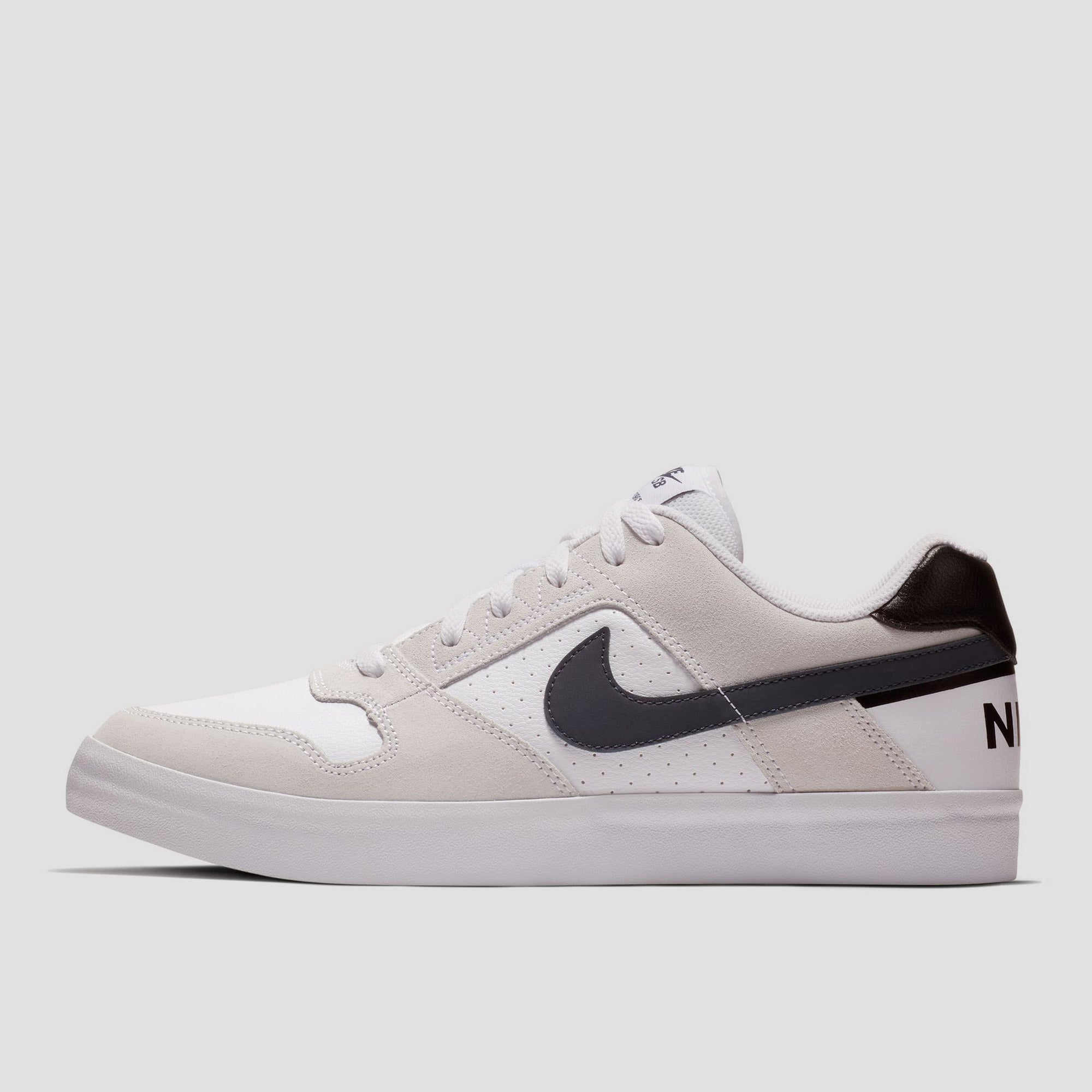 Nike SB Delta Force Vulc Skate Shoes White / Thunder Blue / Black
