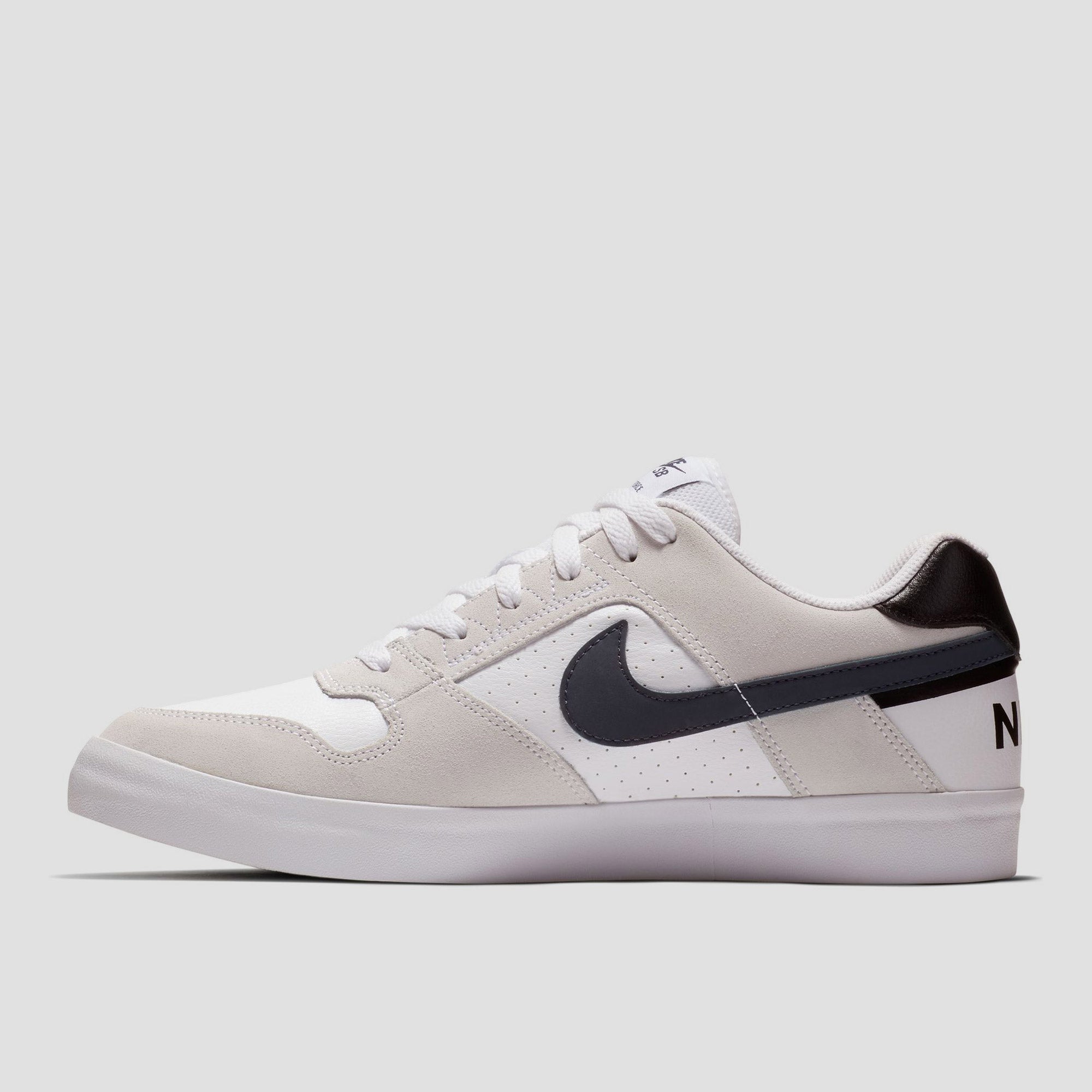Nike SB Delta Force Vulc Skate Shoes White / Thunder Blue / Black