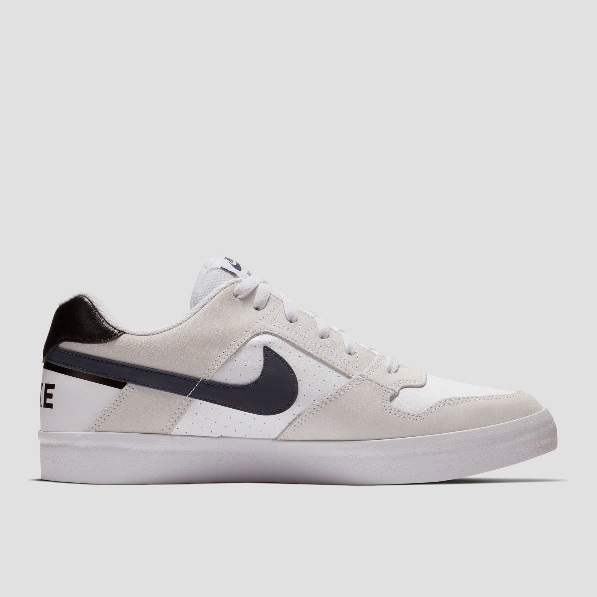Nike SB Delta Force Vulc Skate Shoes White / Thunder Blue / Black
