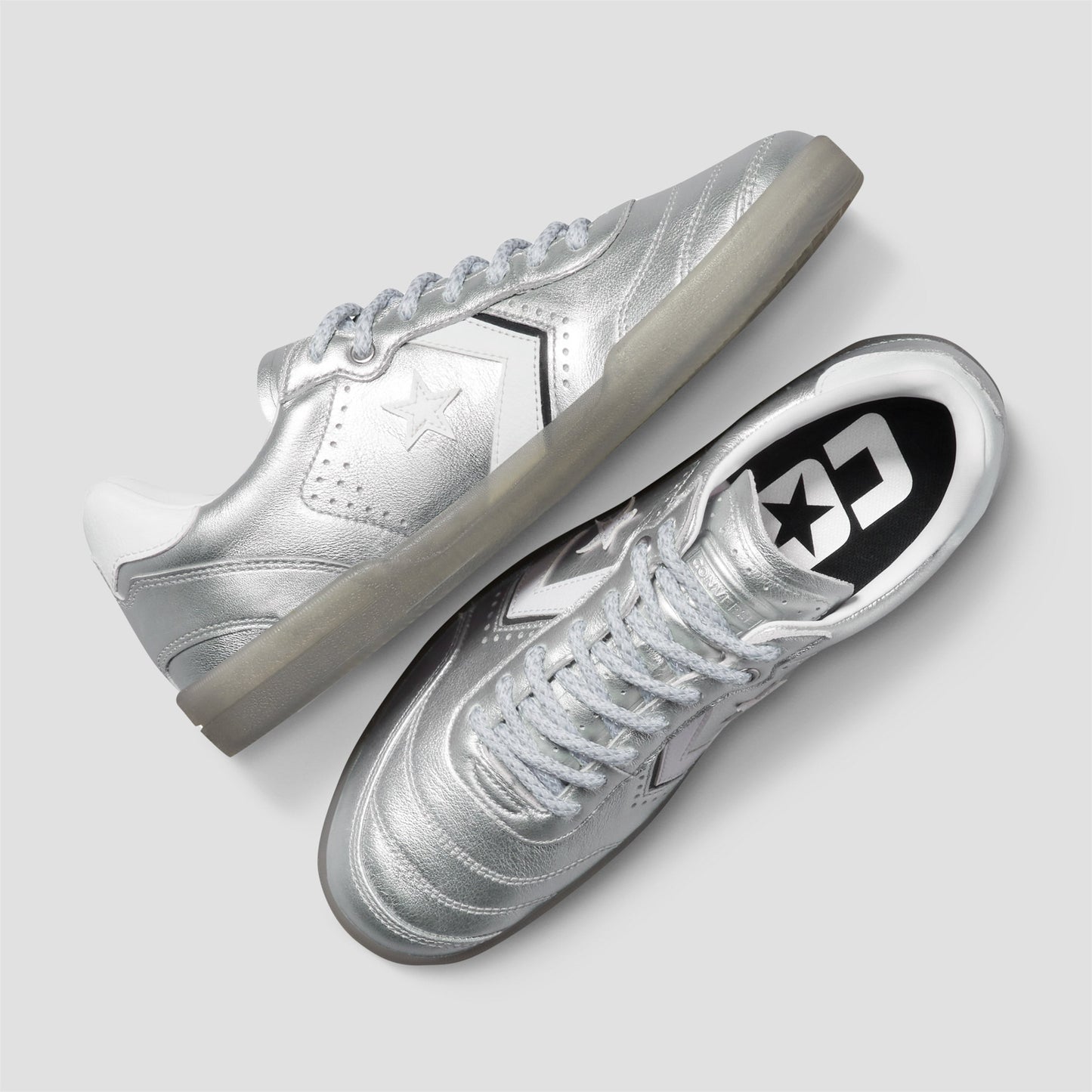 Converse Cons Louie Lopez Pro 2 Skate Shoes Silver / White / Black