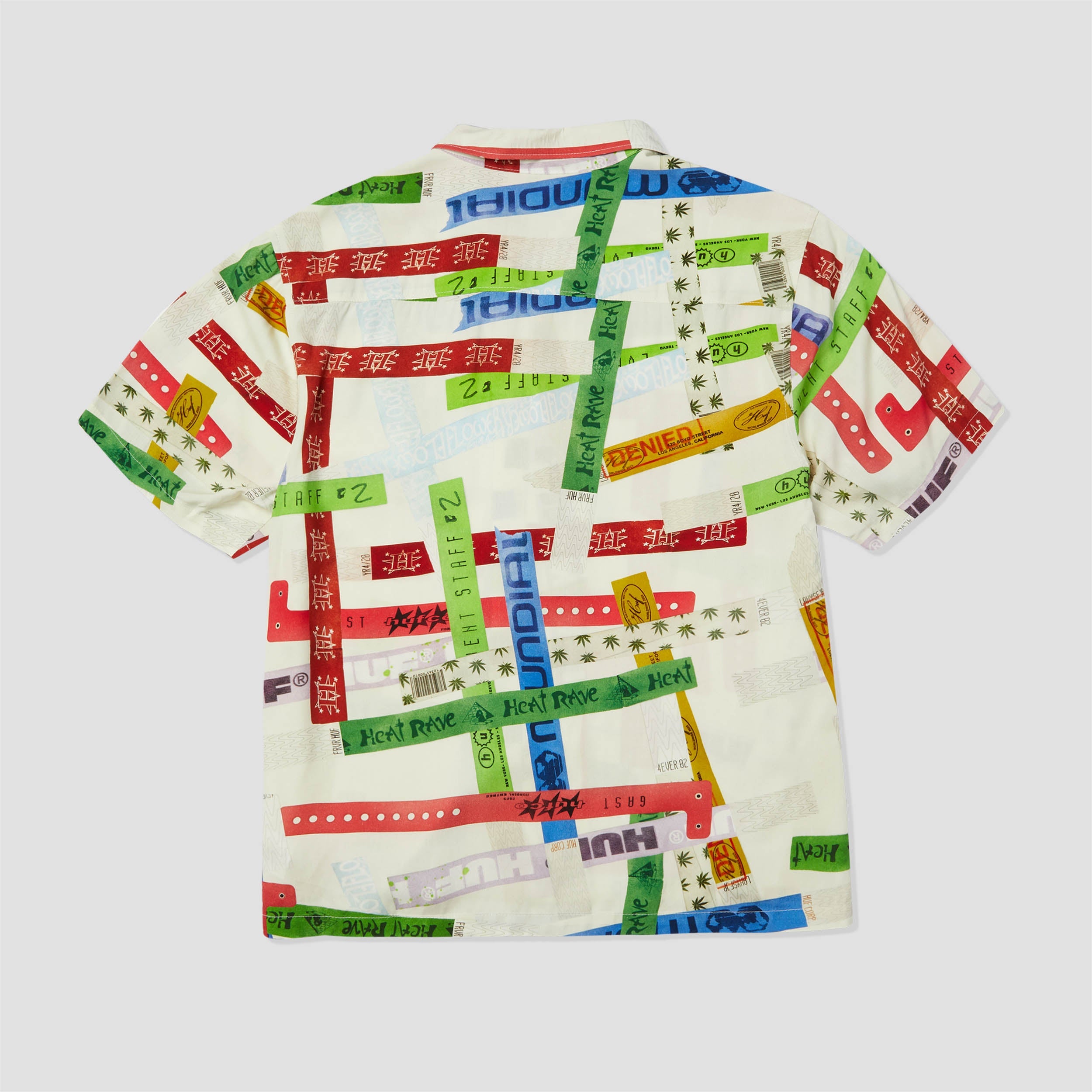 Huf Admission Shortsleeve Resort Shirt Multi