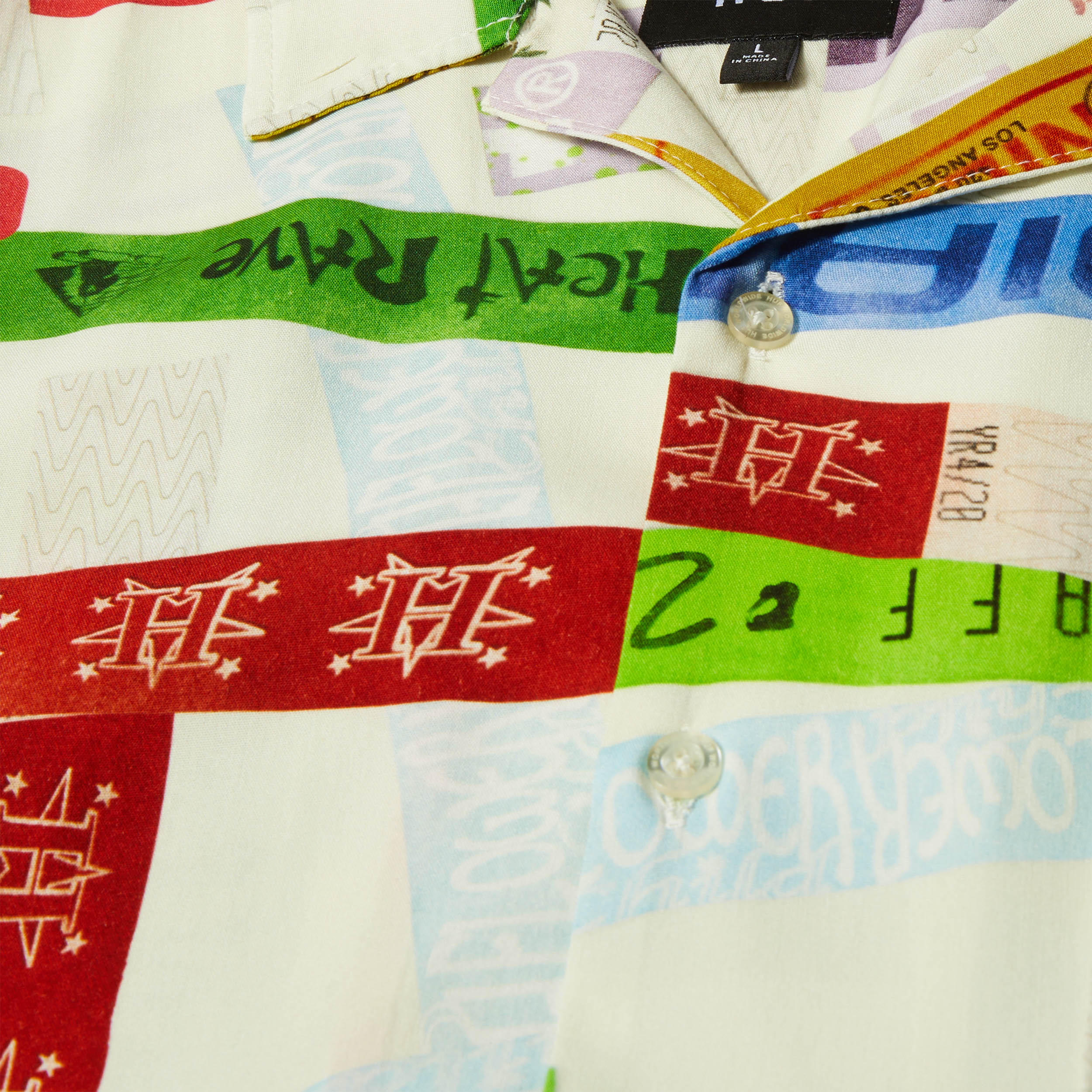 Huf Admission Shortsleeve Resort Shirt Multi