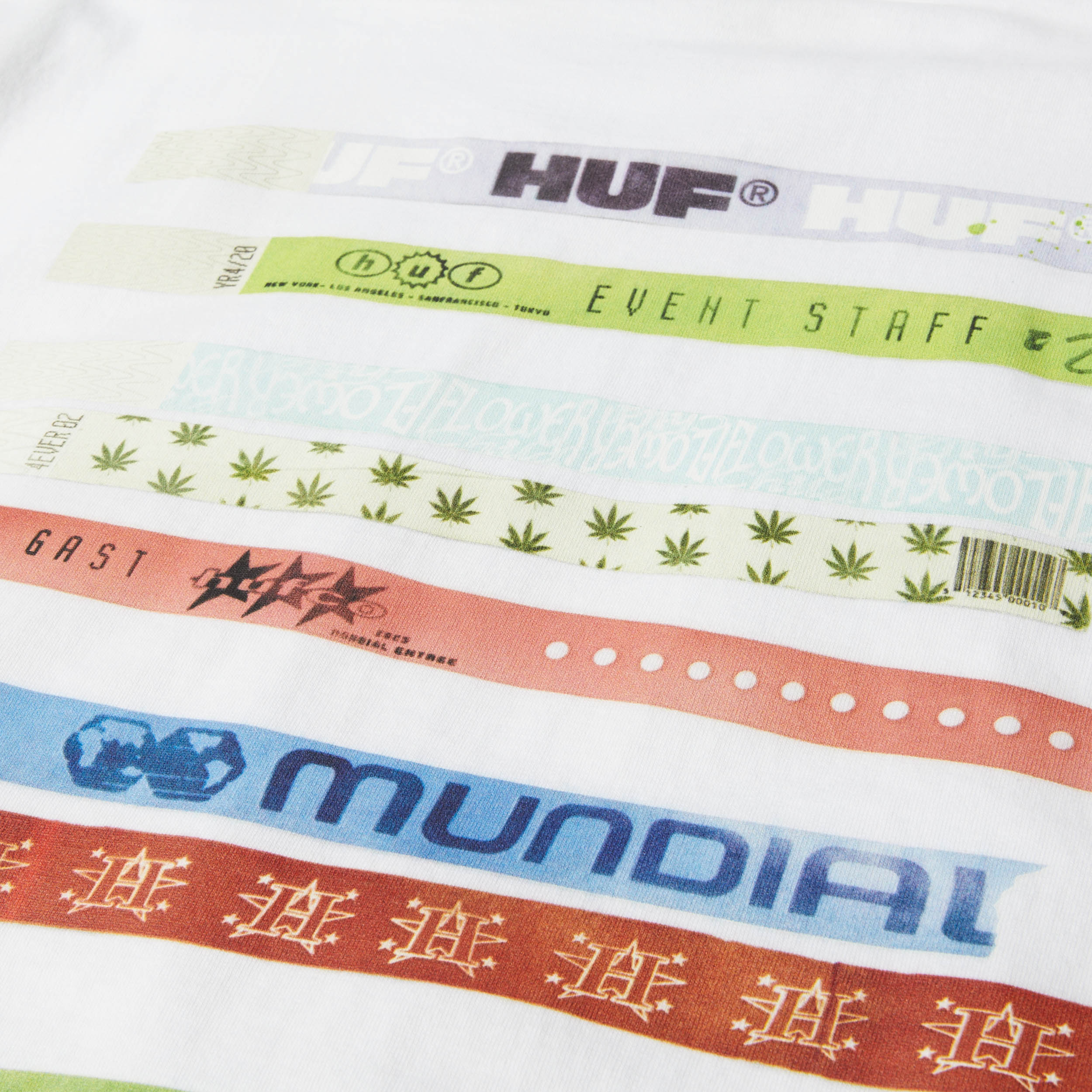 Huf Admission T-Shirt White