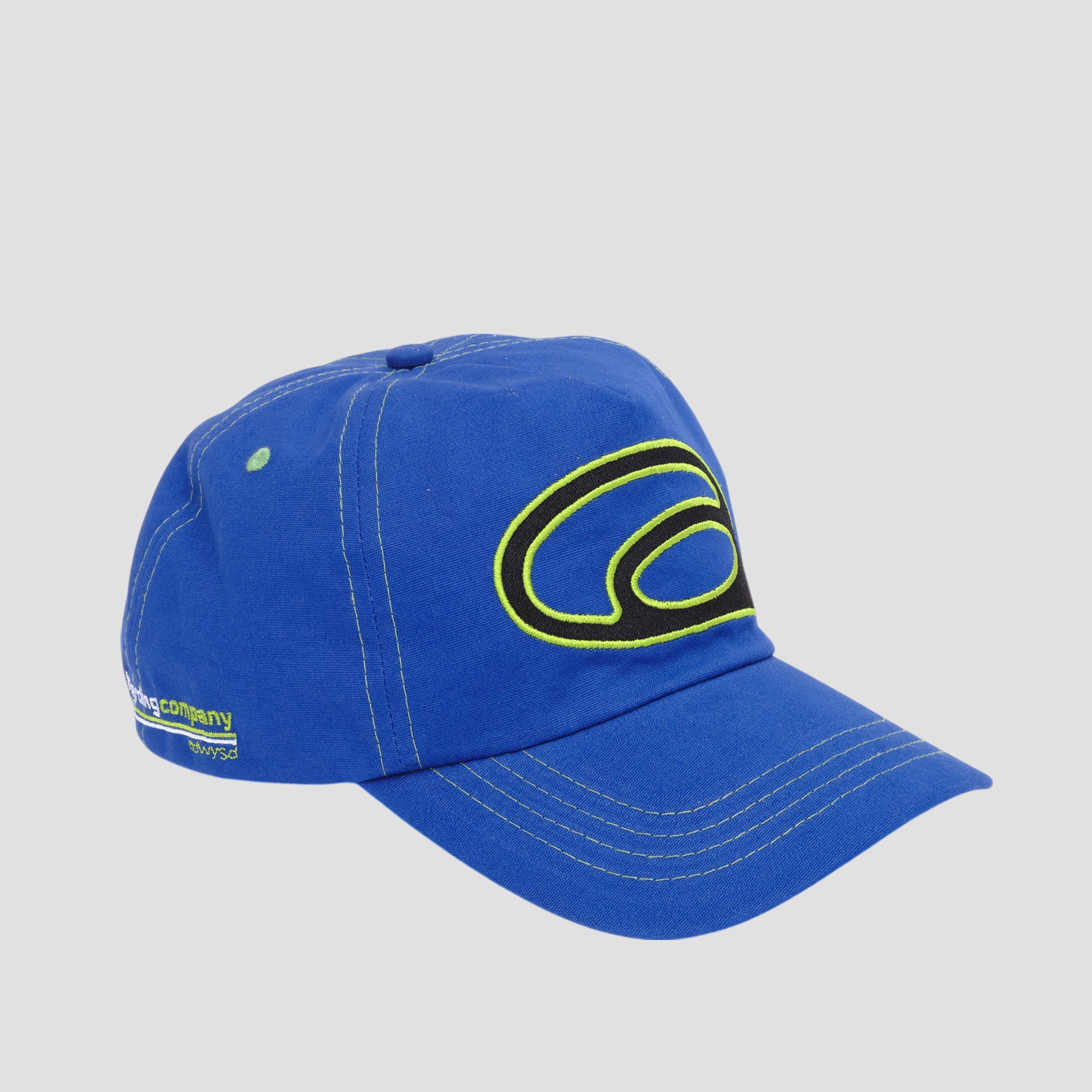 Always Oval Logo Contrast Canvas Cap Navy