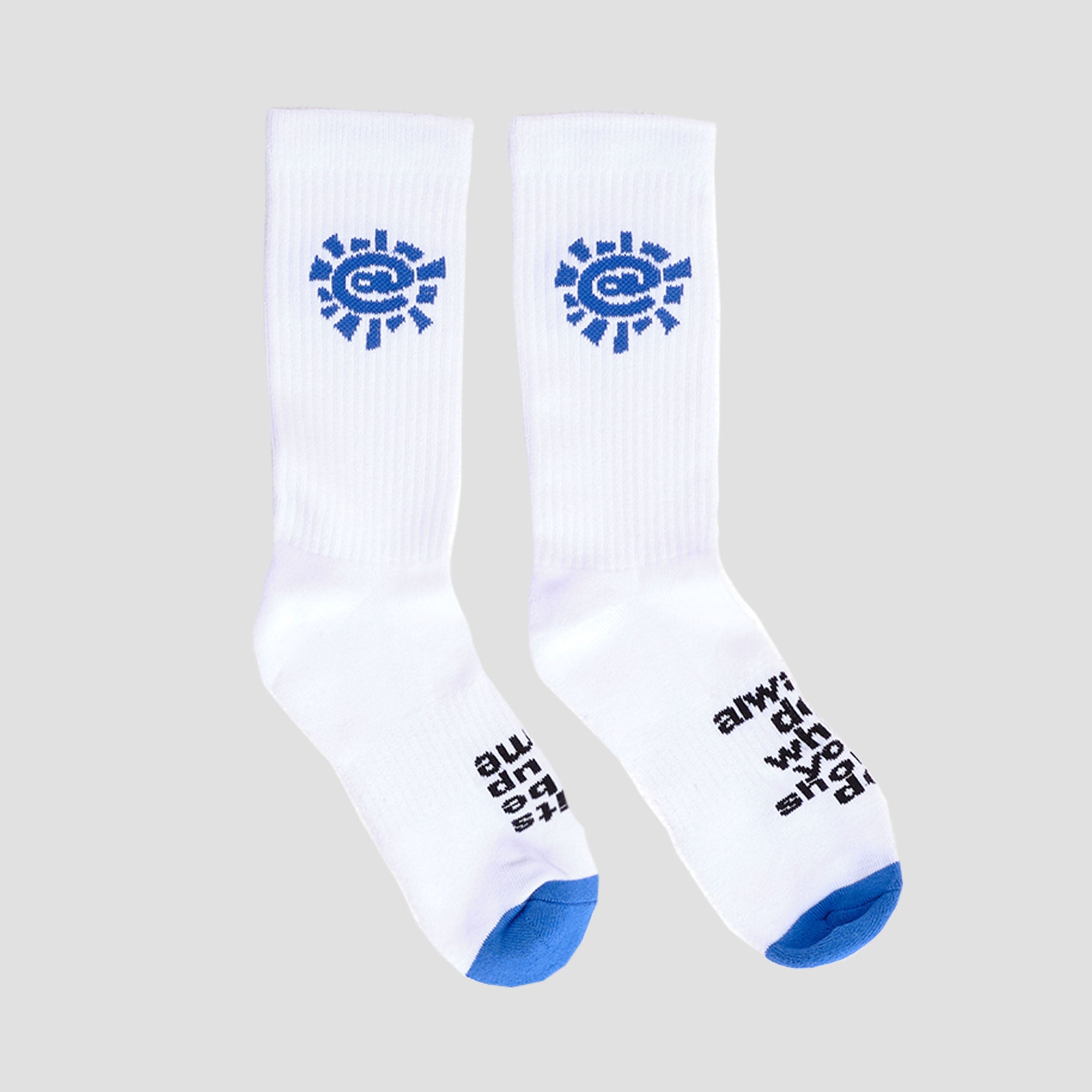Always @Sun Sock White / Blue