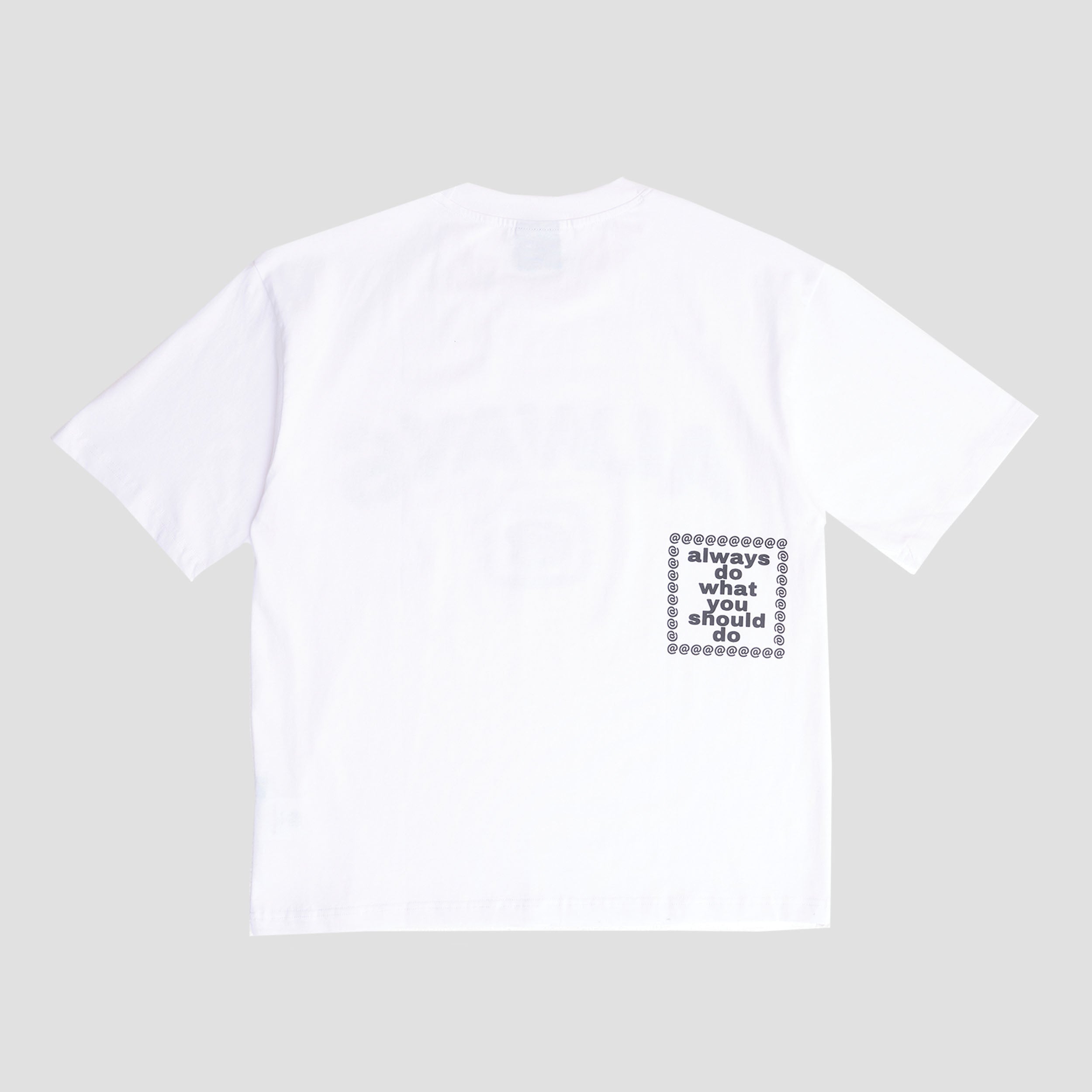 Always Stencil T-Shirt White