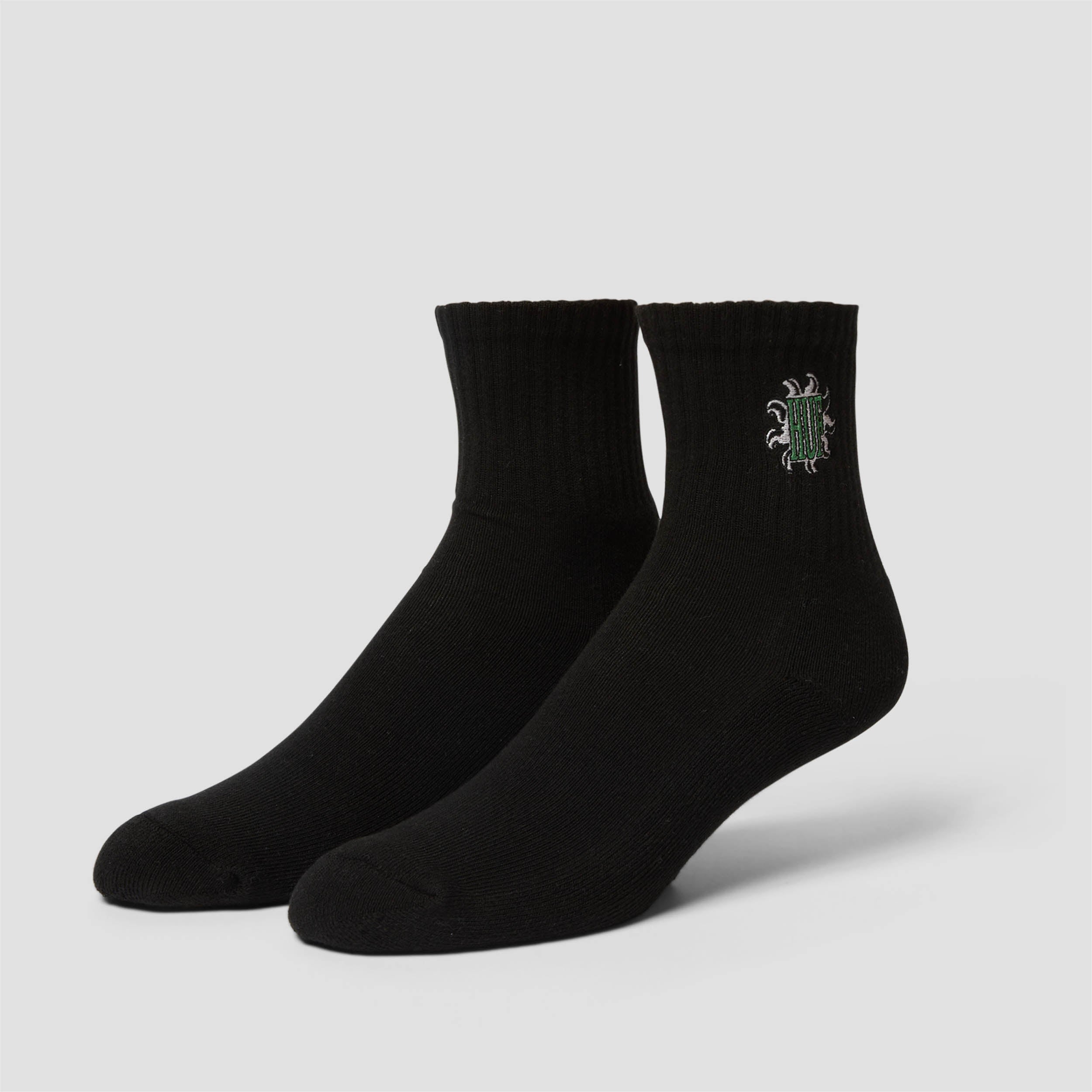 Huf Apollo 1/4 Sock Black