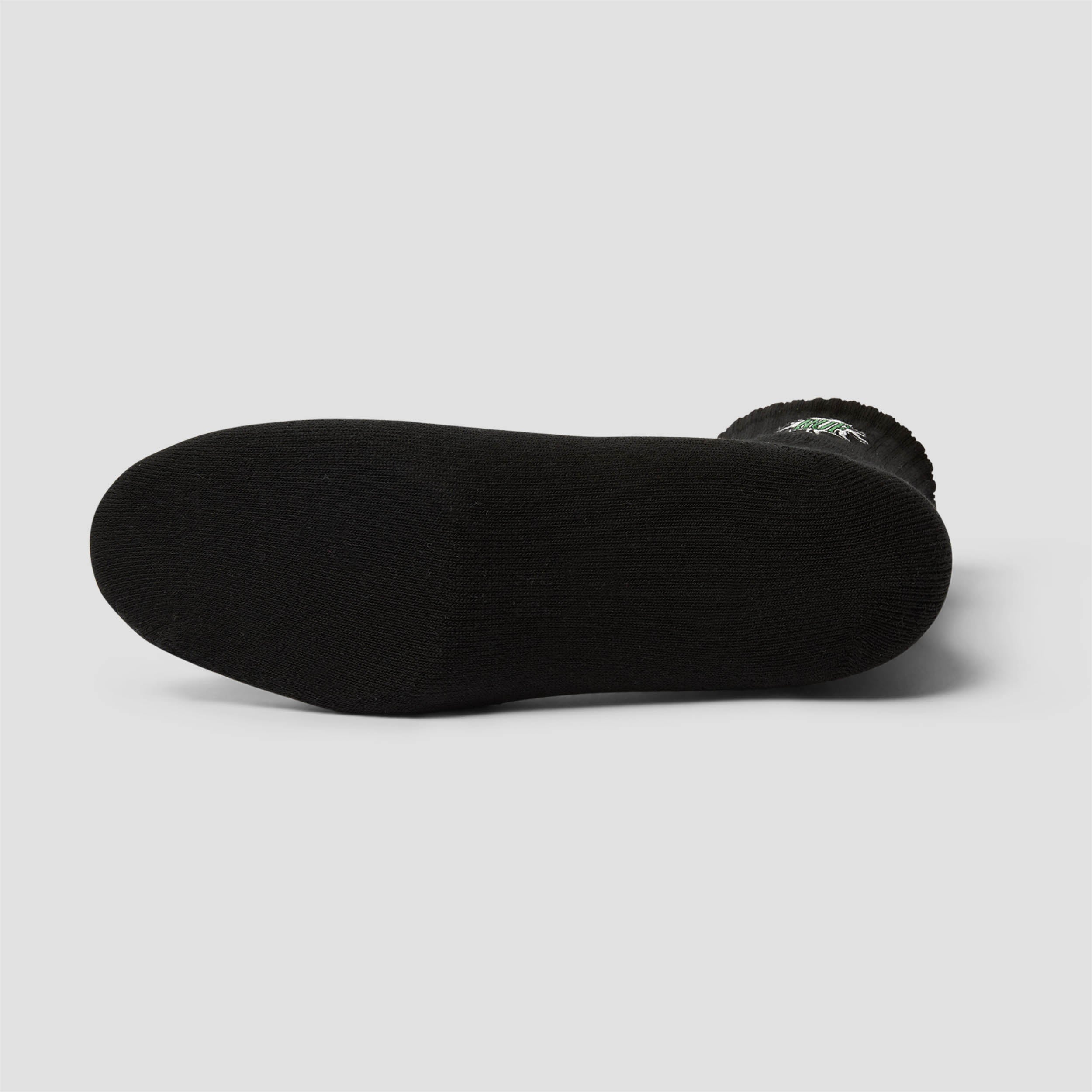 Huf Apollo 1/4 Sock Black