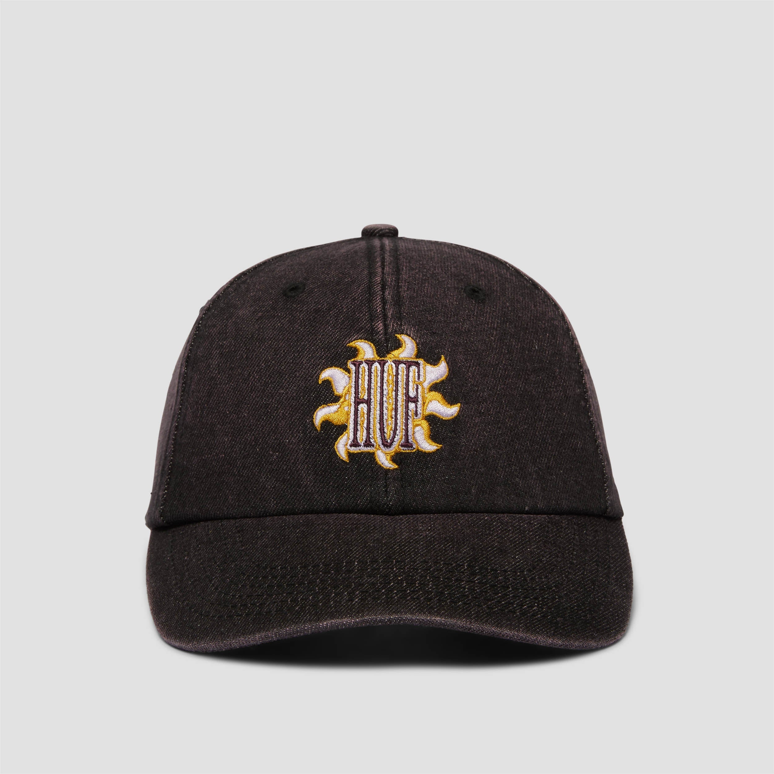 Huf Apollo Denim 6 Panel Cv Hat Dust Purple