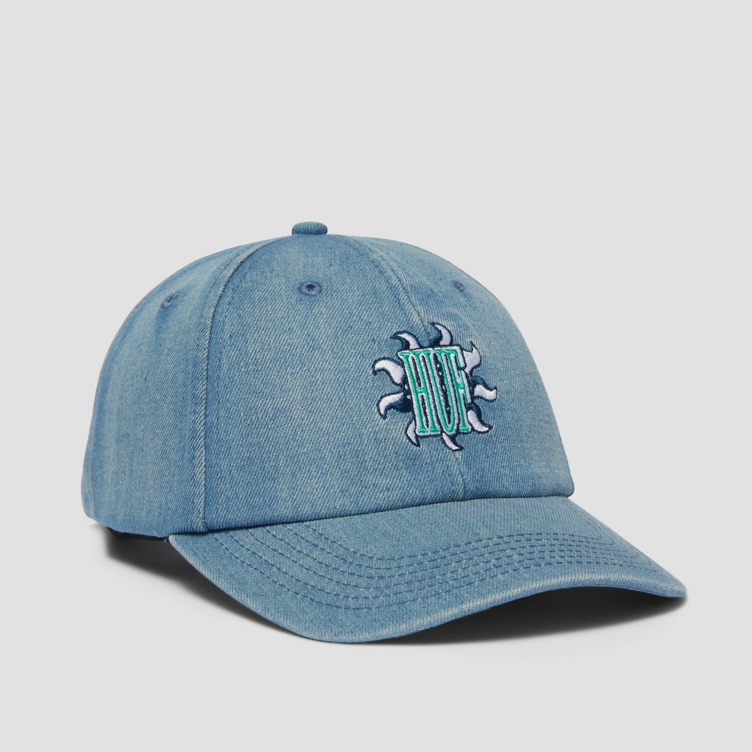 Huf Apollo Denim 6 Panel Cv Hat Light Blue