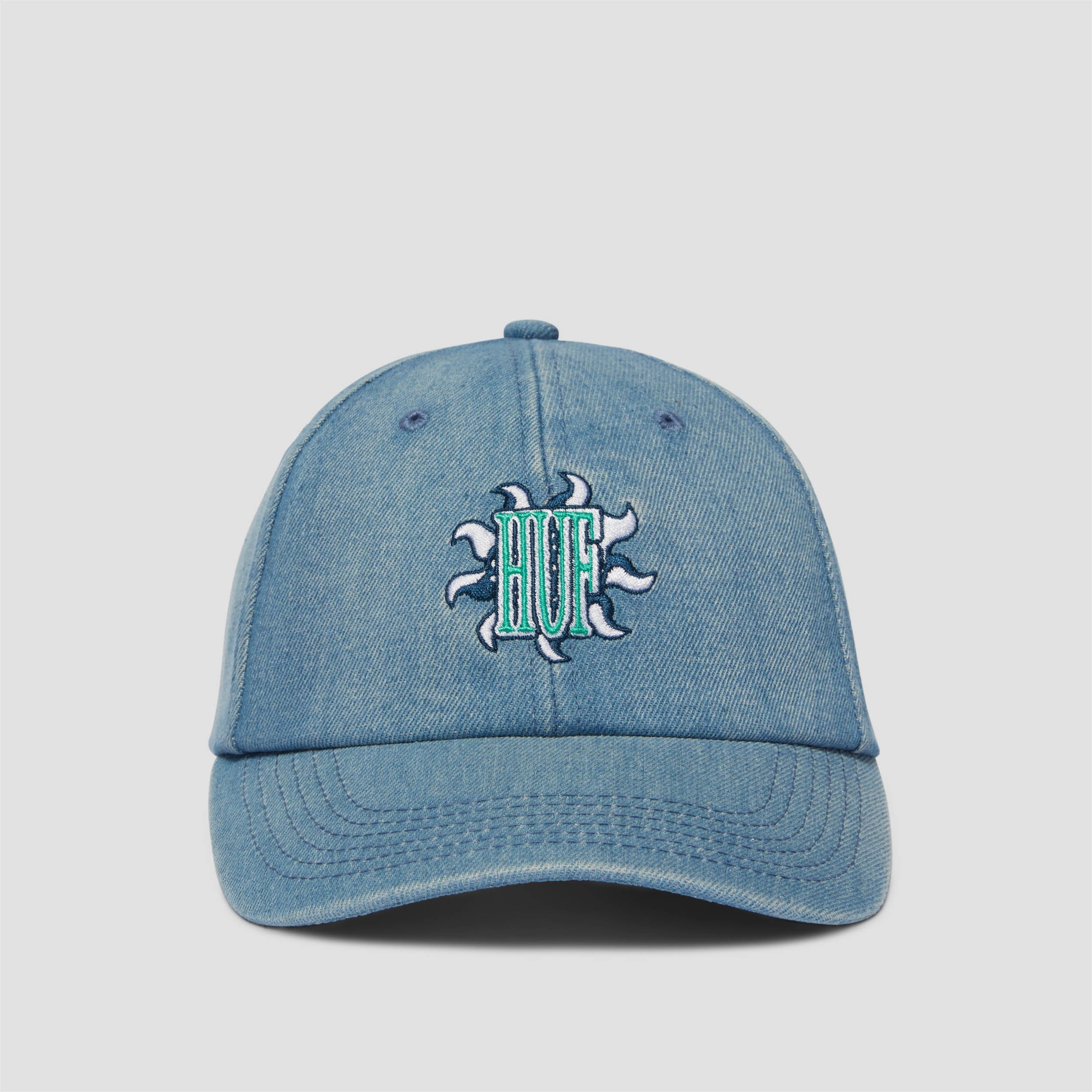 Huf Apollo Denim 6 Panel Cv Hat Light Blue