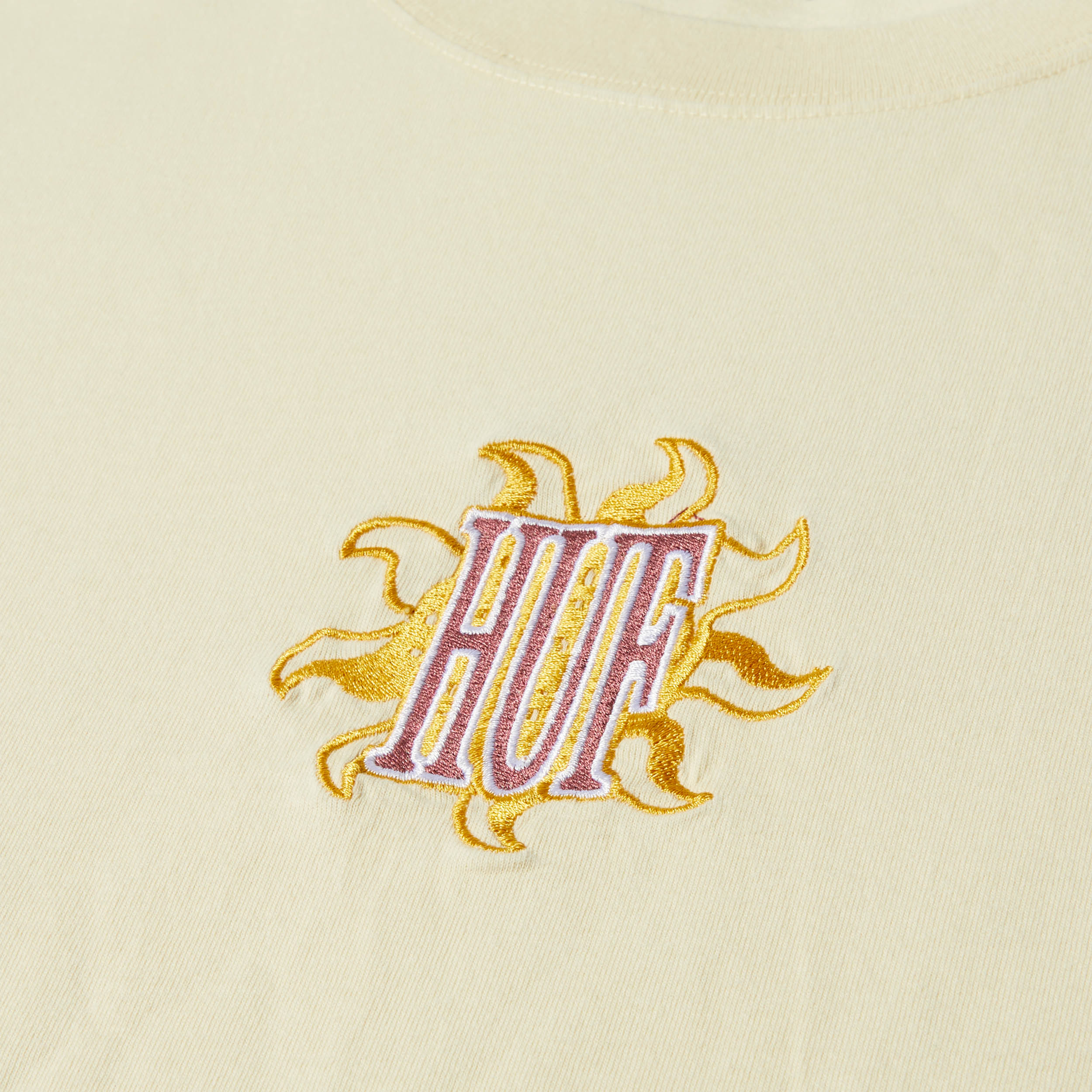 Huf Apollo Washed T-Shirt Natural