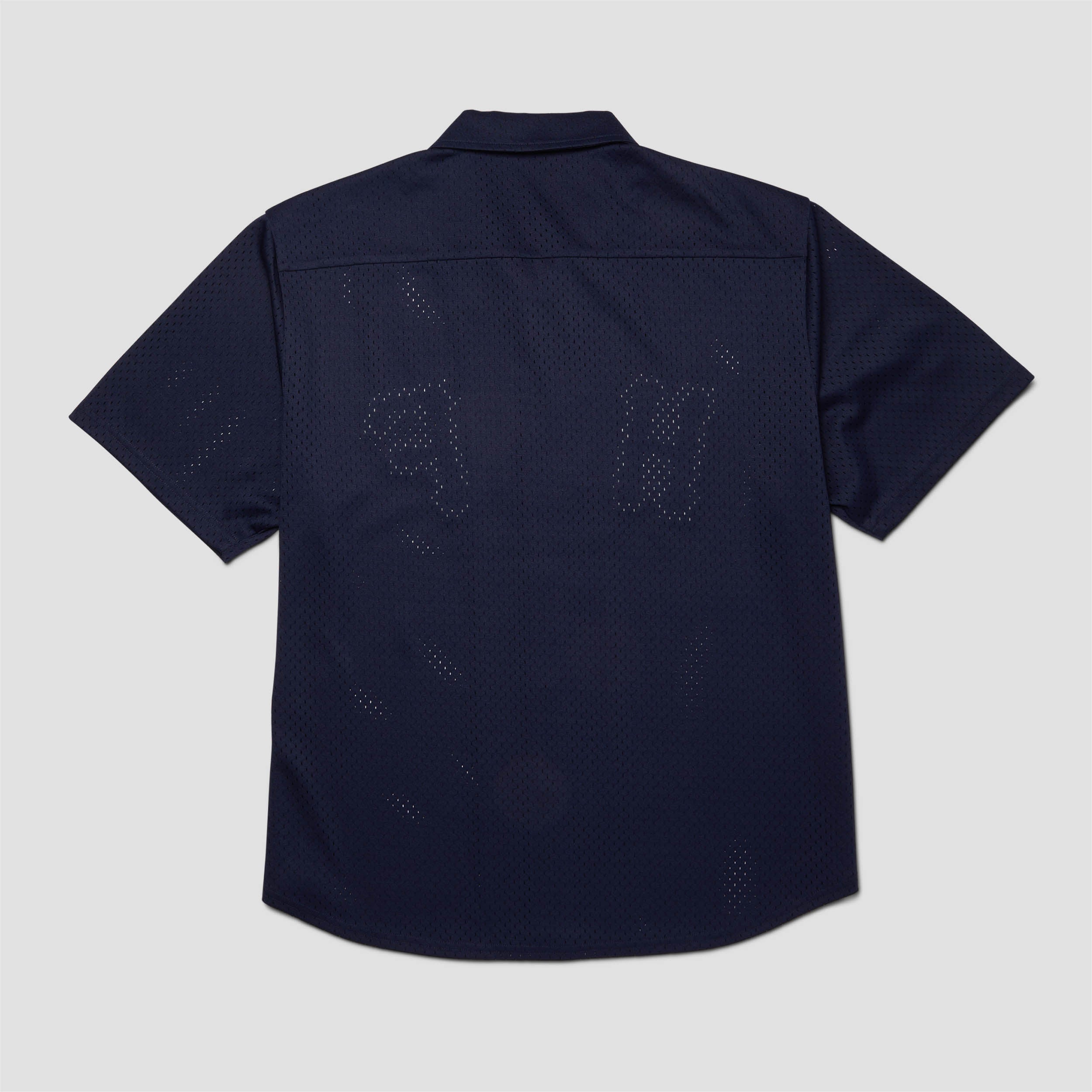 HUF Arch Mesh Button Up Navy
