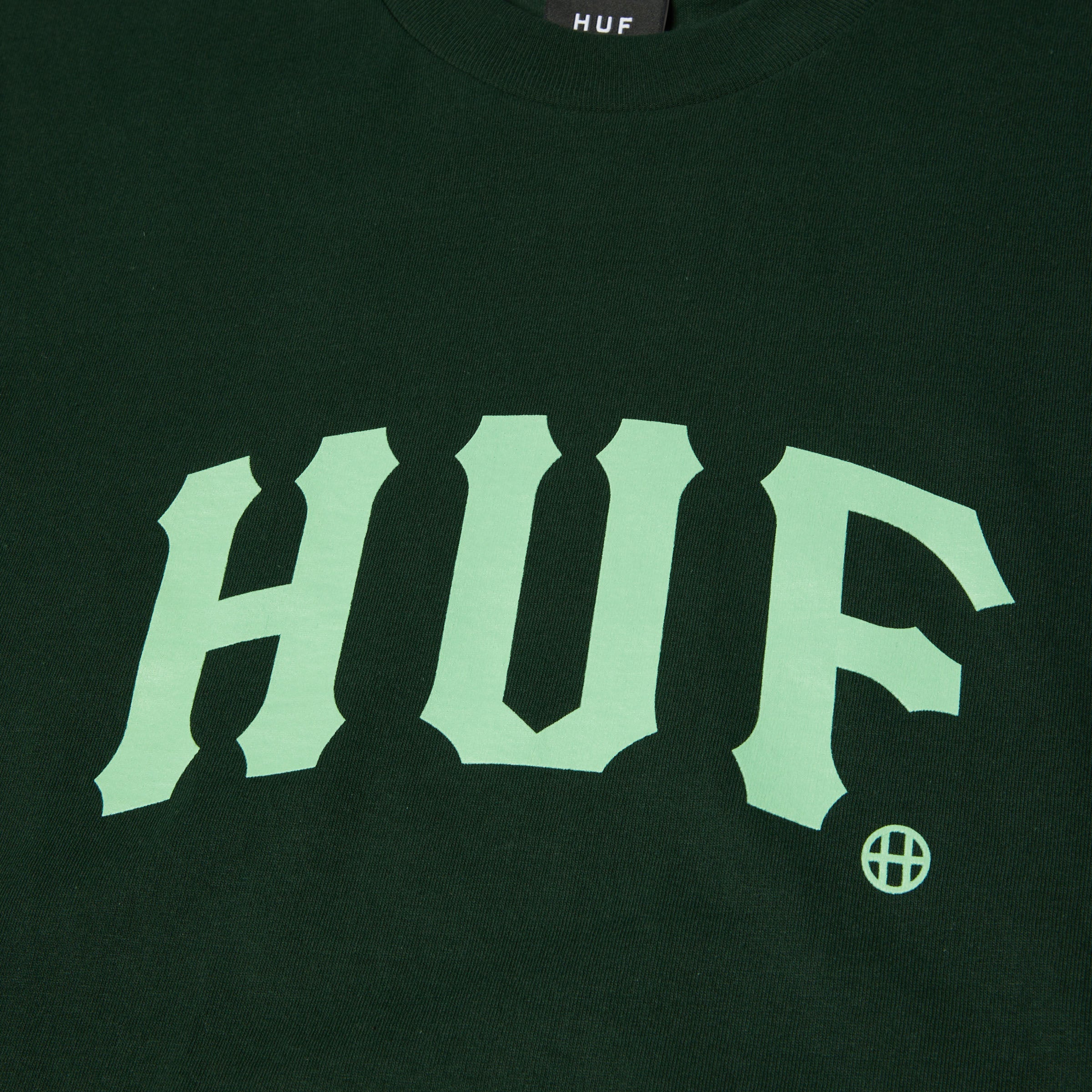 HUF Arch T-Shirt Forest Green