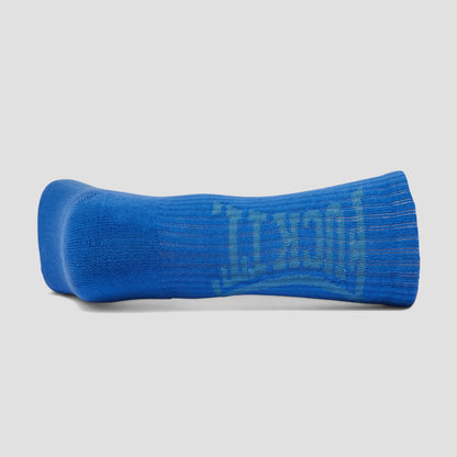 HUF Arched Fuck It Crew Sock Royal Blue