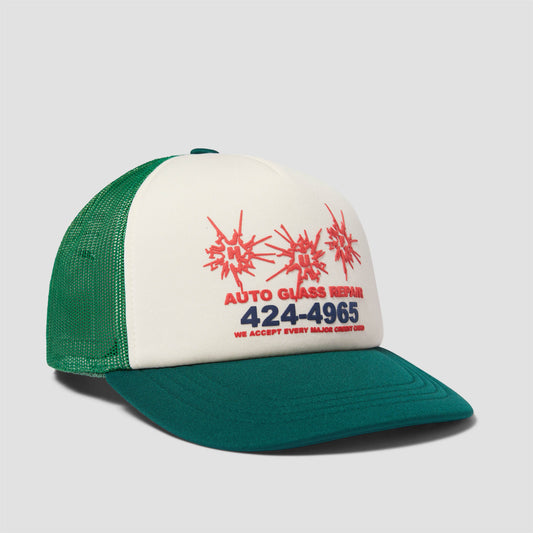 HUF Auto Glass Trucker Hat Green