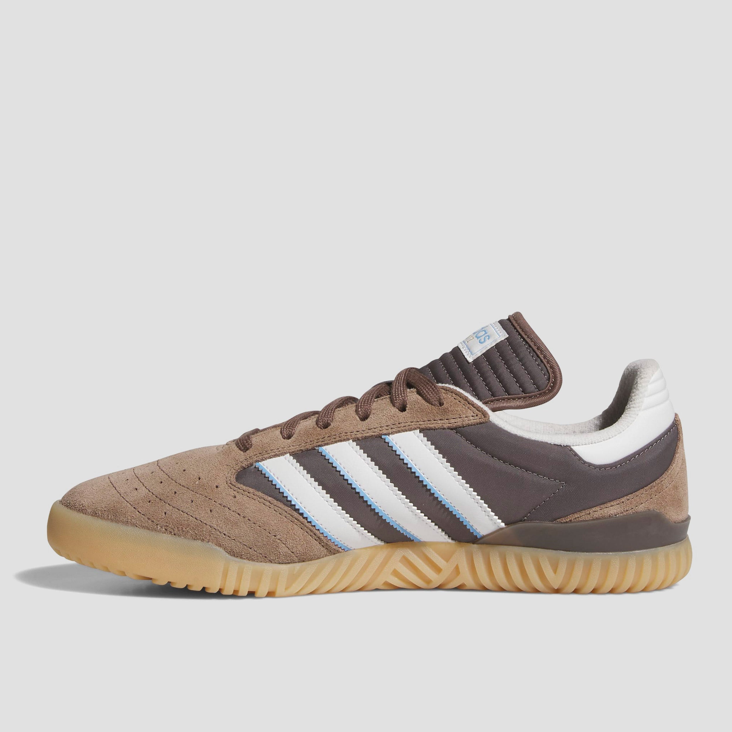 Adidas Busenitz Indoor Super Skate Shoes Earth Strata / Crystal White / Charcoal