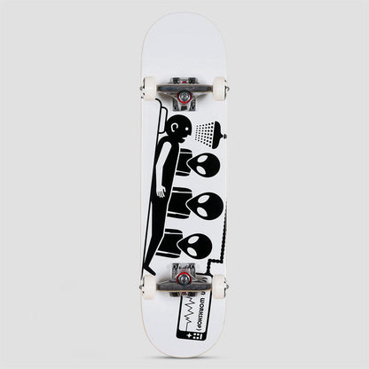 Alien Workshop 7 Abduction Complete Skateboard White