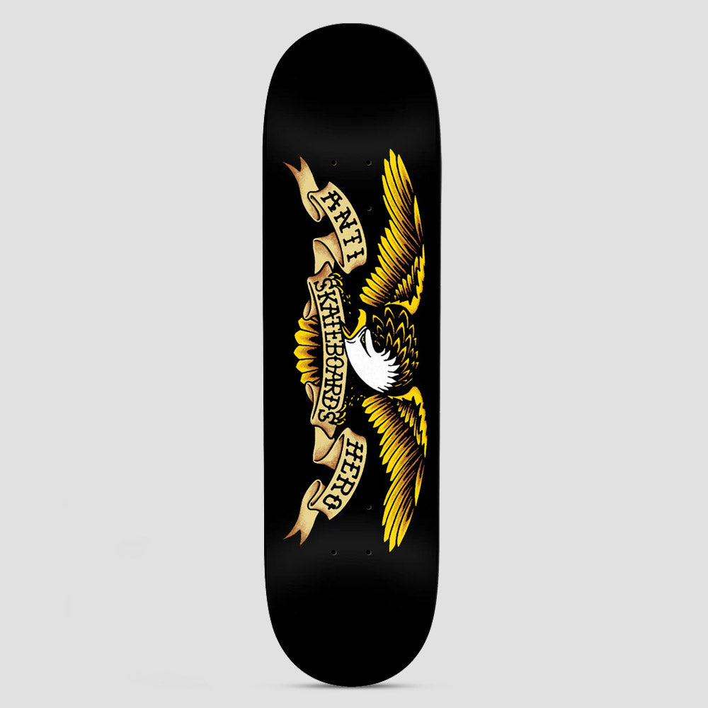 Anti Hero 8.5 DBX Eagle Shorter Wheelbase Skateboard Deck Black