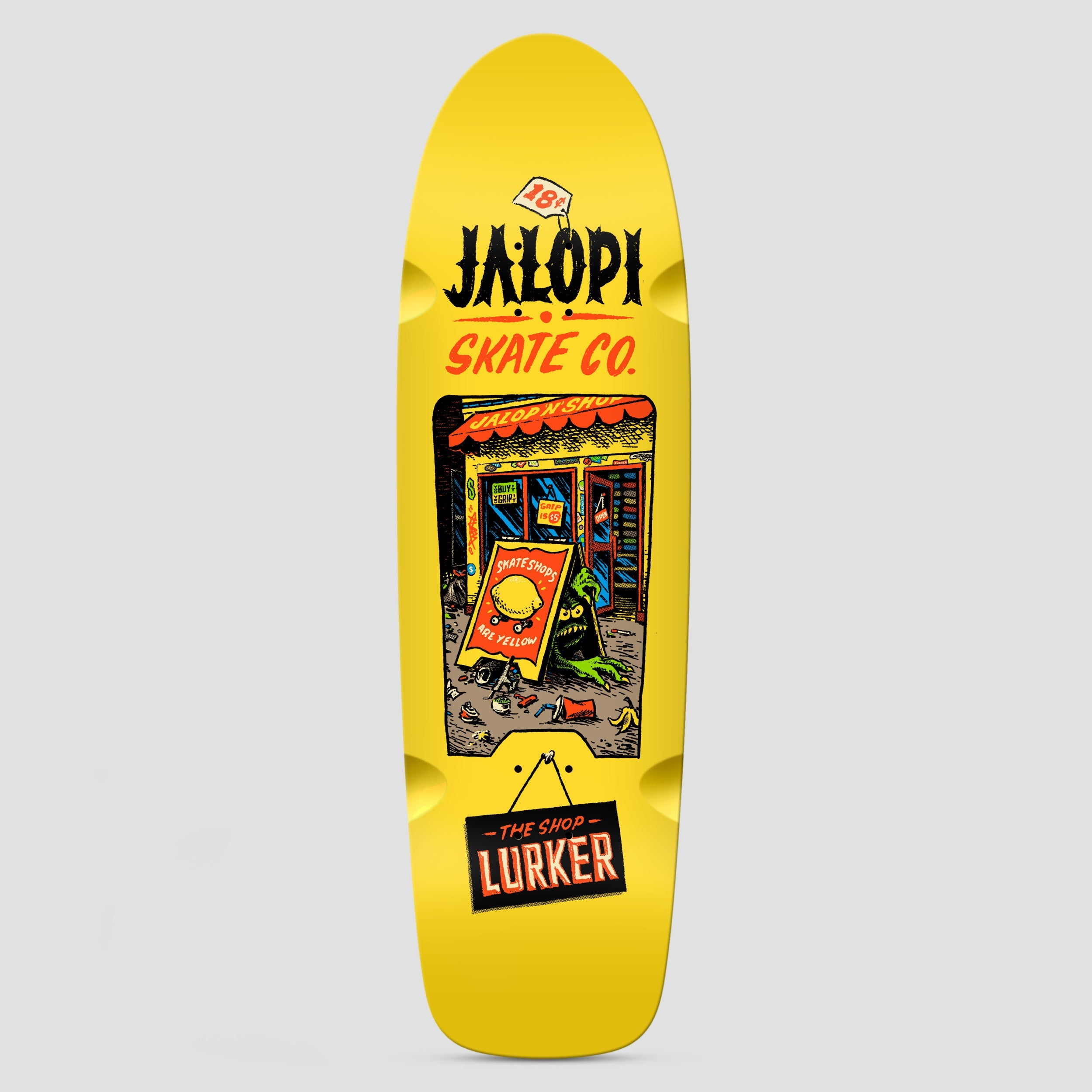 Anti Hero 9.18 Skate Shop Day 26 Jalopi Shop Lurker Skateboard Deck