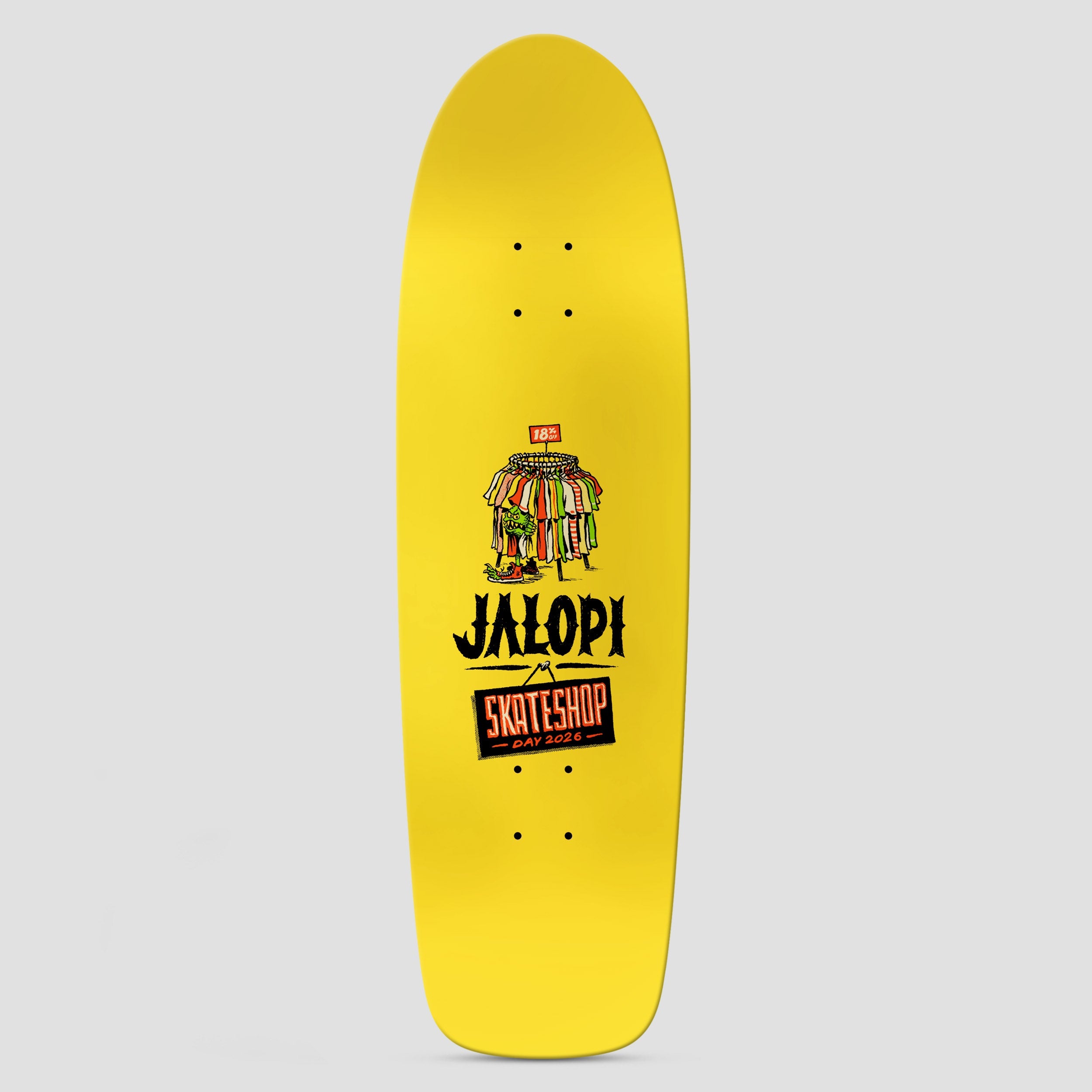 Anti Hero 9.18 Skate Shop Day 26 Jalopi Shop Lurker Skateboard Deck