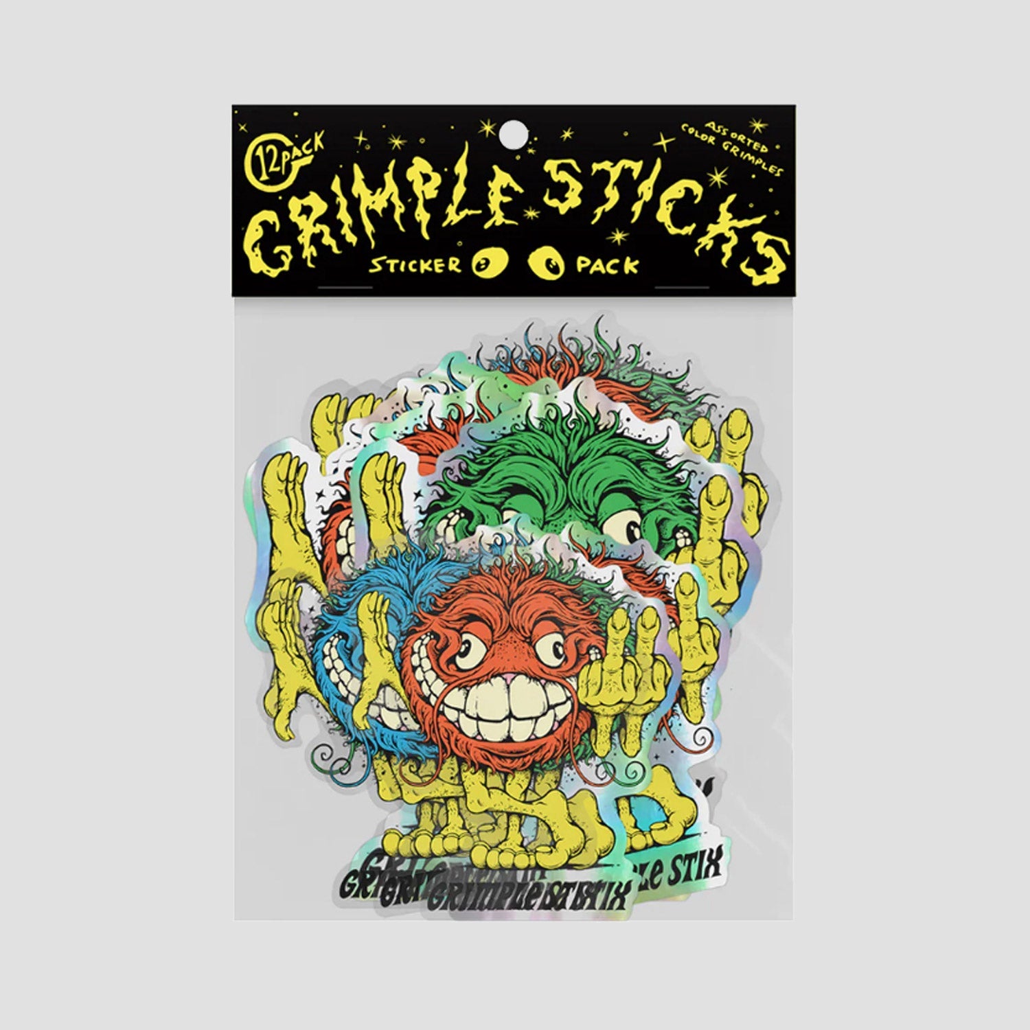 Anti Hero Grimple Asphalt Animals Sticker Pack