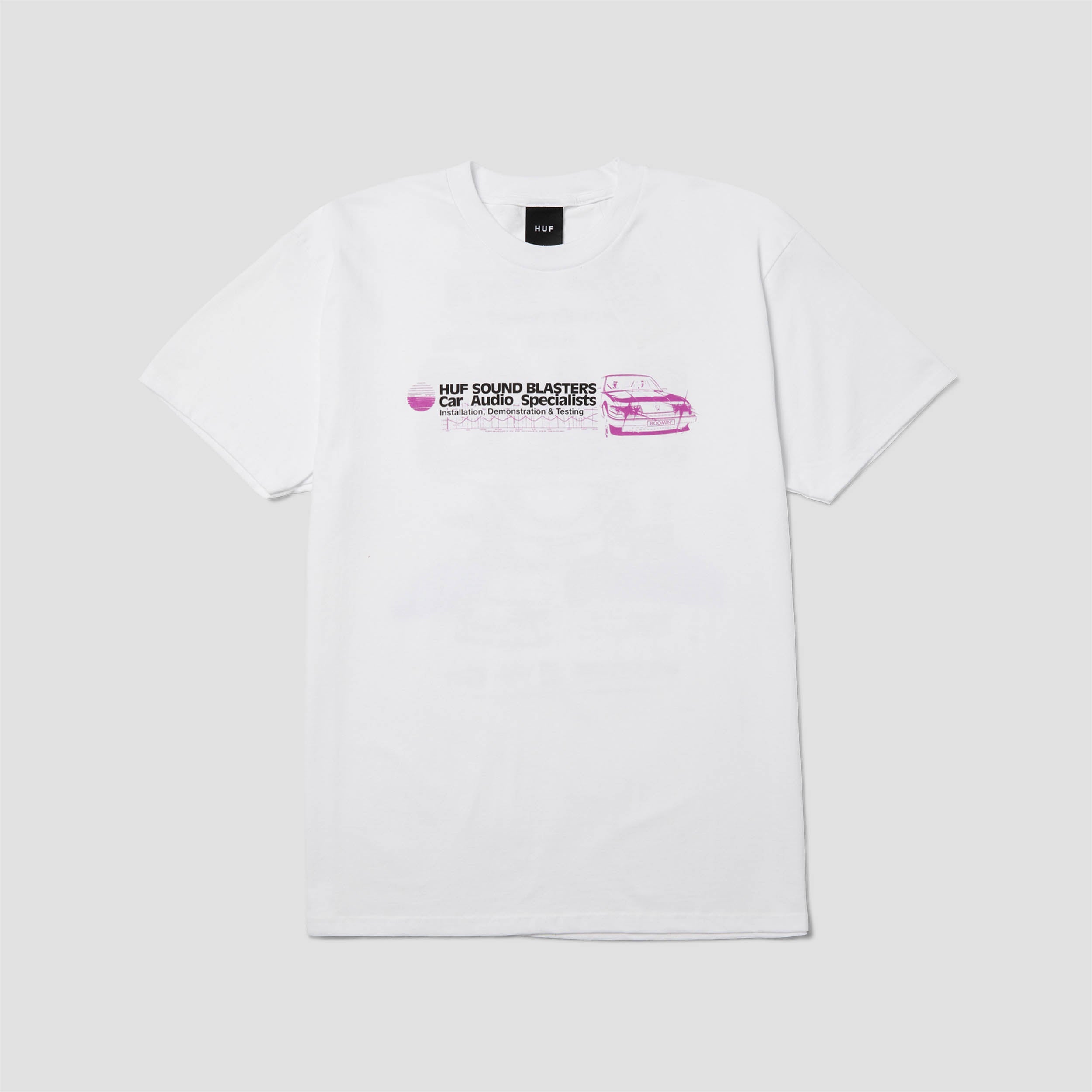 Huf Bass Power T-Shirt White