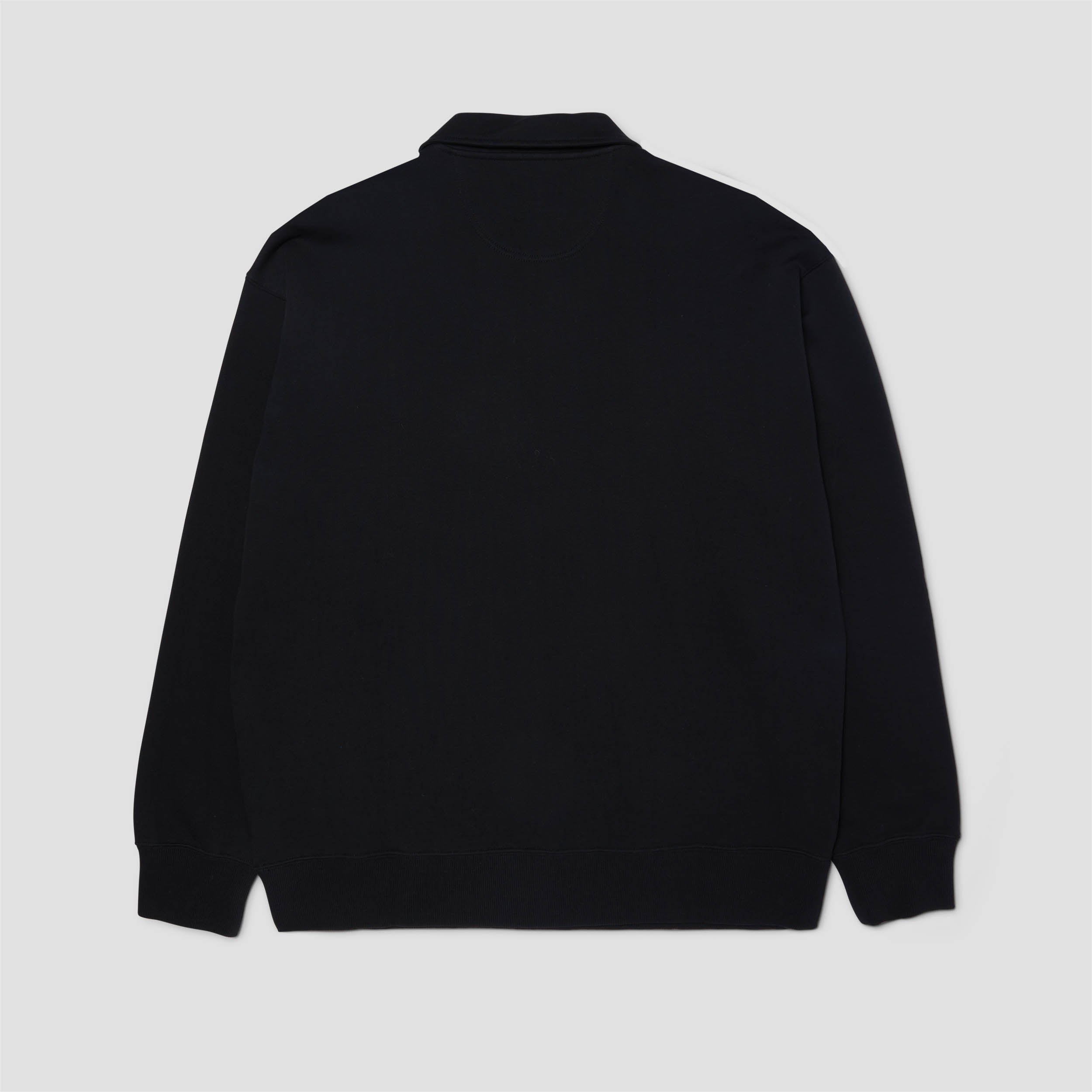 HUF Big Block 1/4 Zip French Terry Black