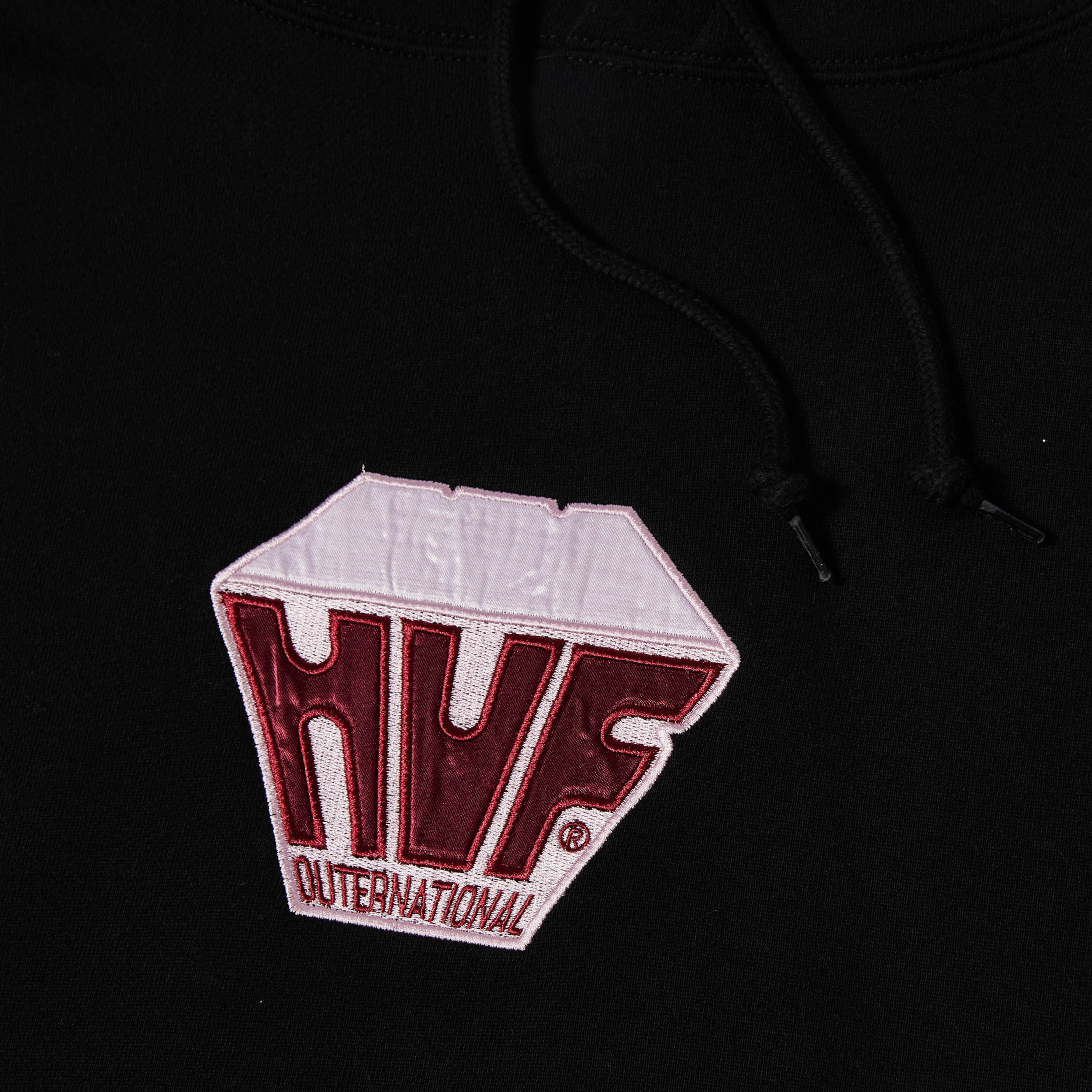 HUF Big Block Pullover Hood Black