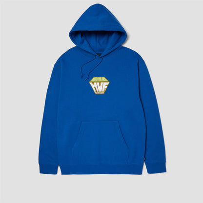 HUF Big Block Pullover Hood Cobalt Blue