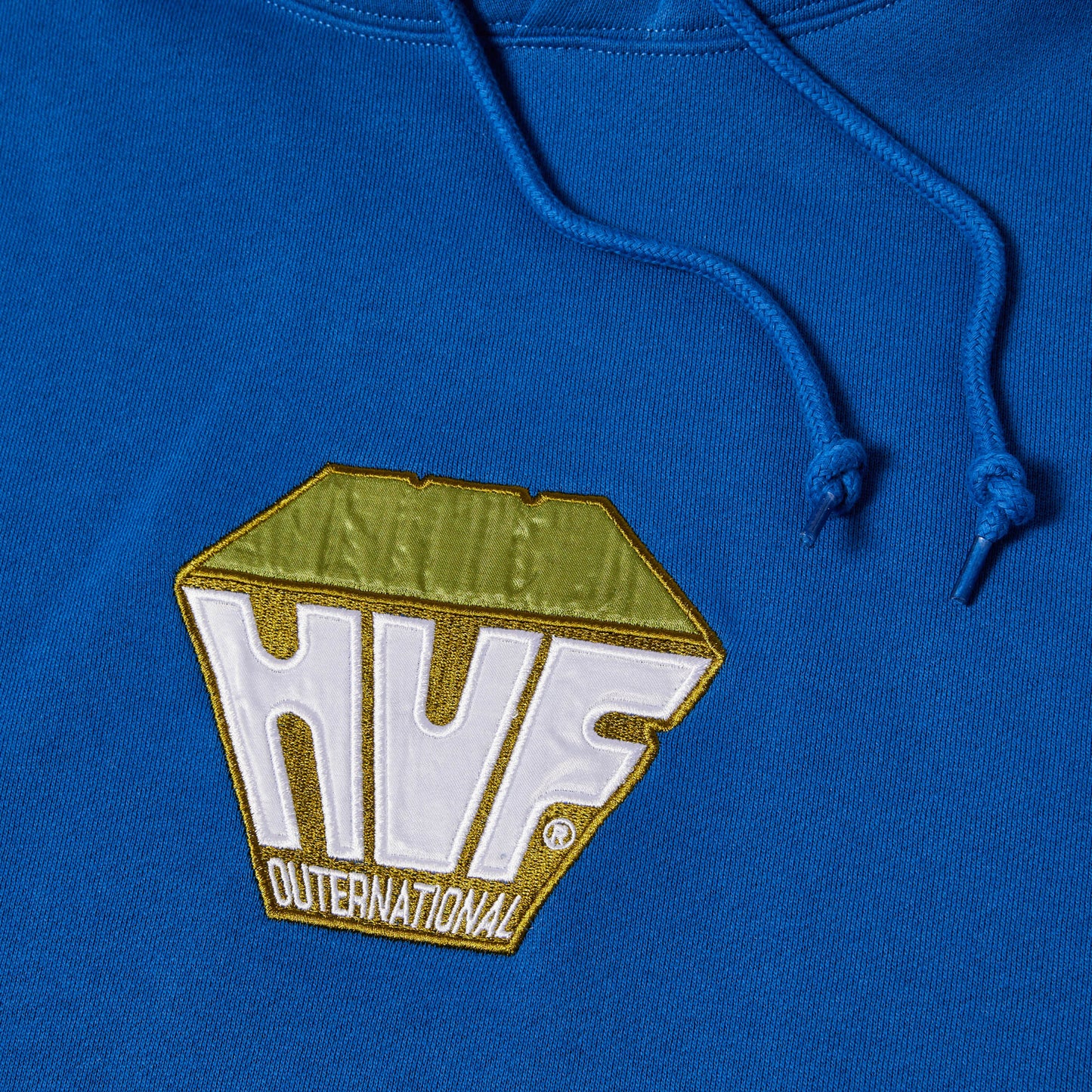 HUF Big Block Pullover Hood Cobalt Blue