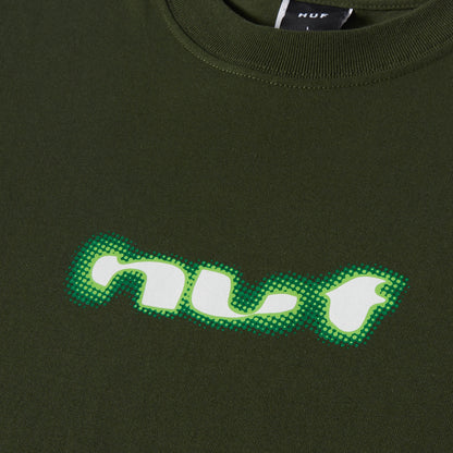 HUF Blur T-Shirt Hunter Green