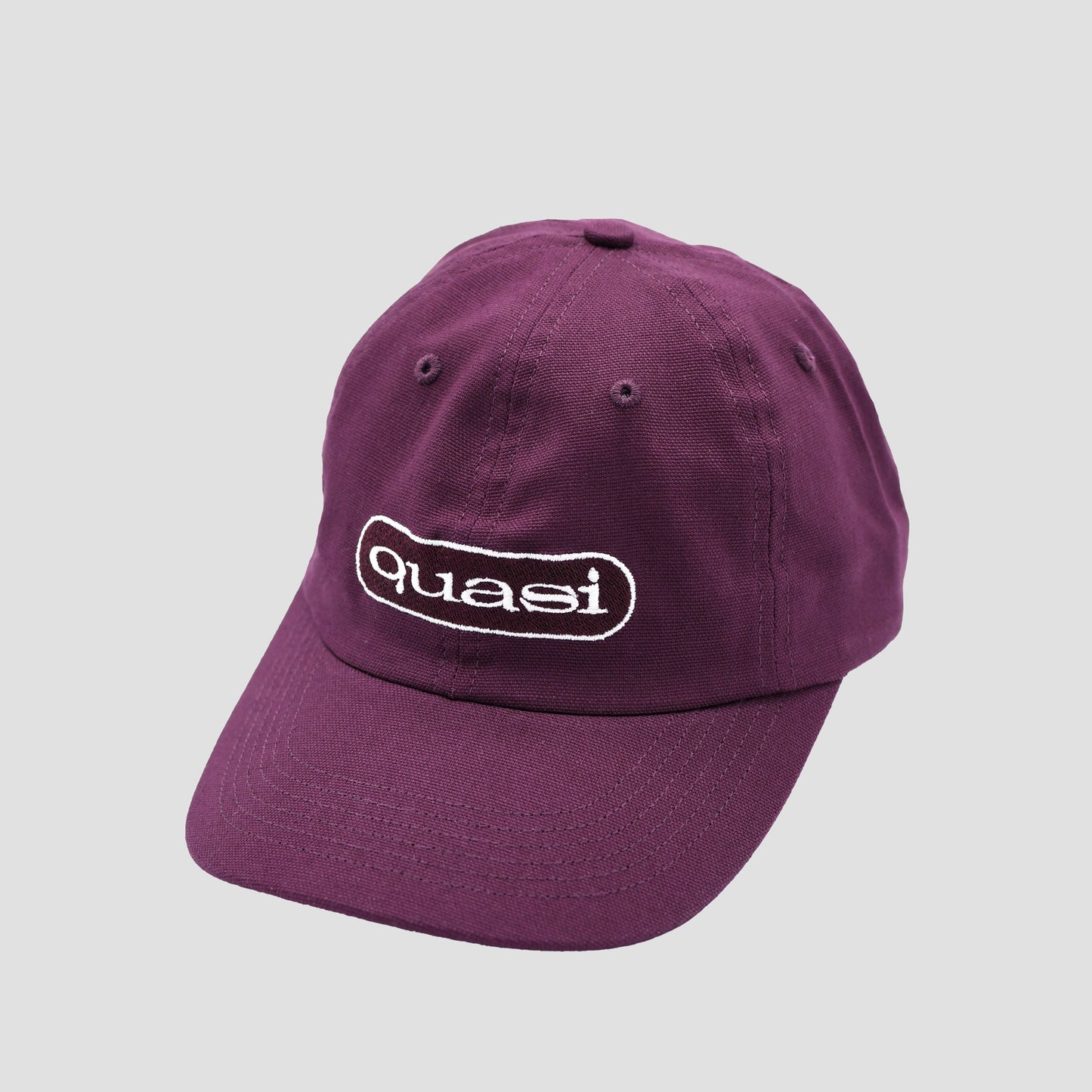 Quasi Boomerang Cap Burgundy