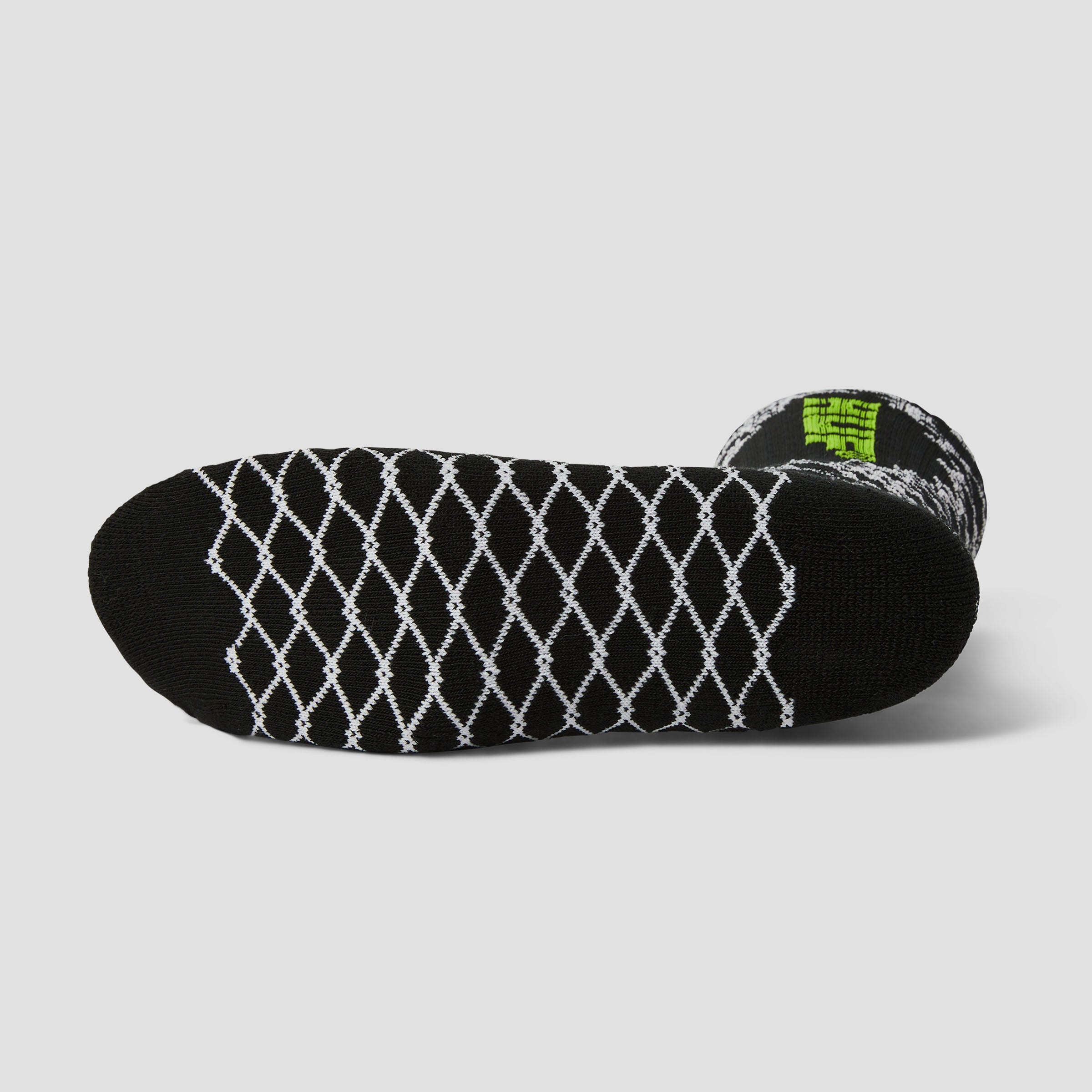 HUF Broken Fence Sock Black