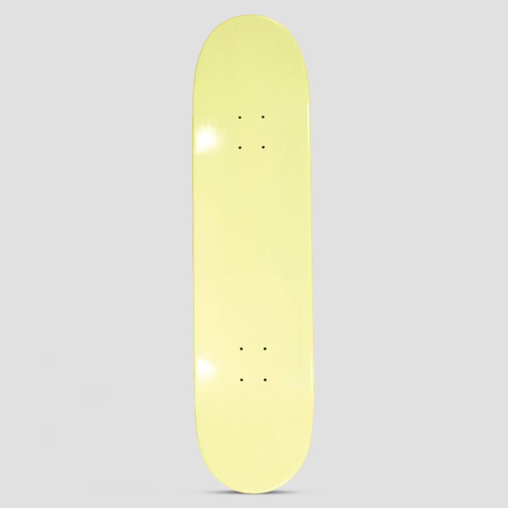 Baglady 8.125 Peel Skateboard Deck Yellow Dip