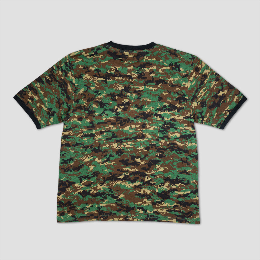 Baglady Bagarchy Digi Camo Ringer T-Shirt